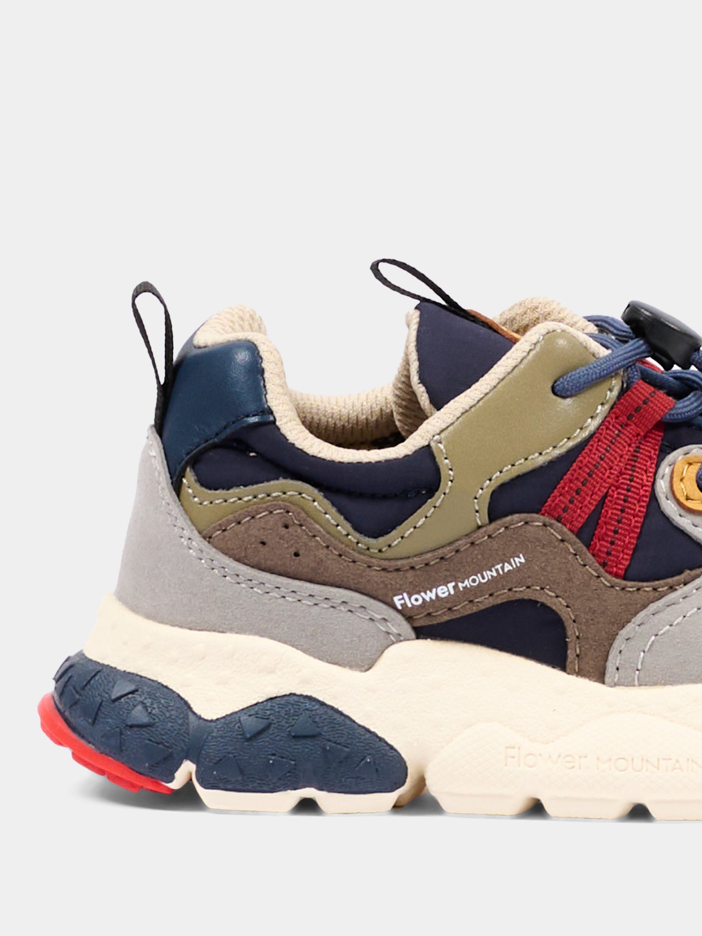Sneakers multicolor per bambino,Flower Mountain,001 2015497 21 1C71