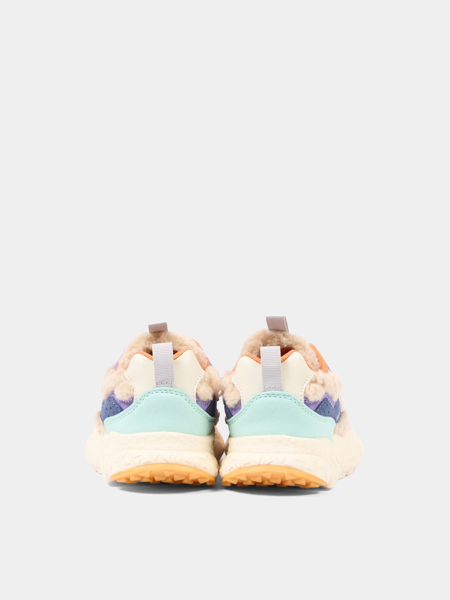 Sneakers multicolor per bambina,Flower Mountain,001 2015497 49 3D21
