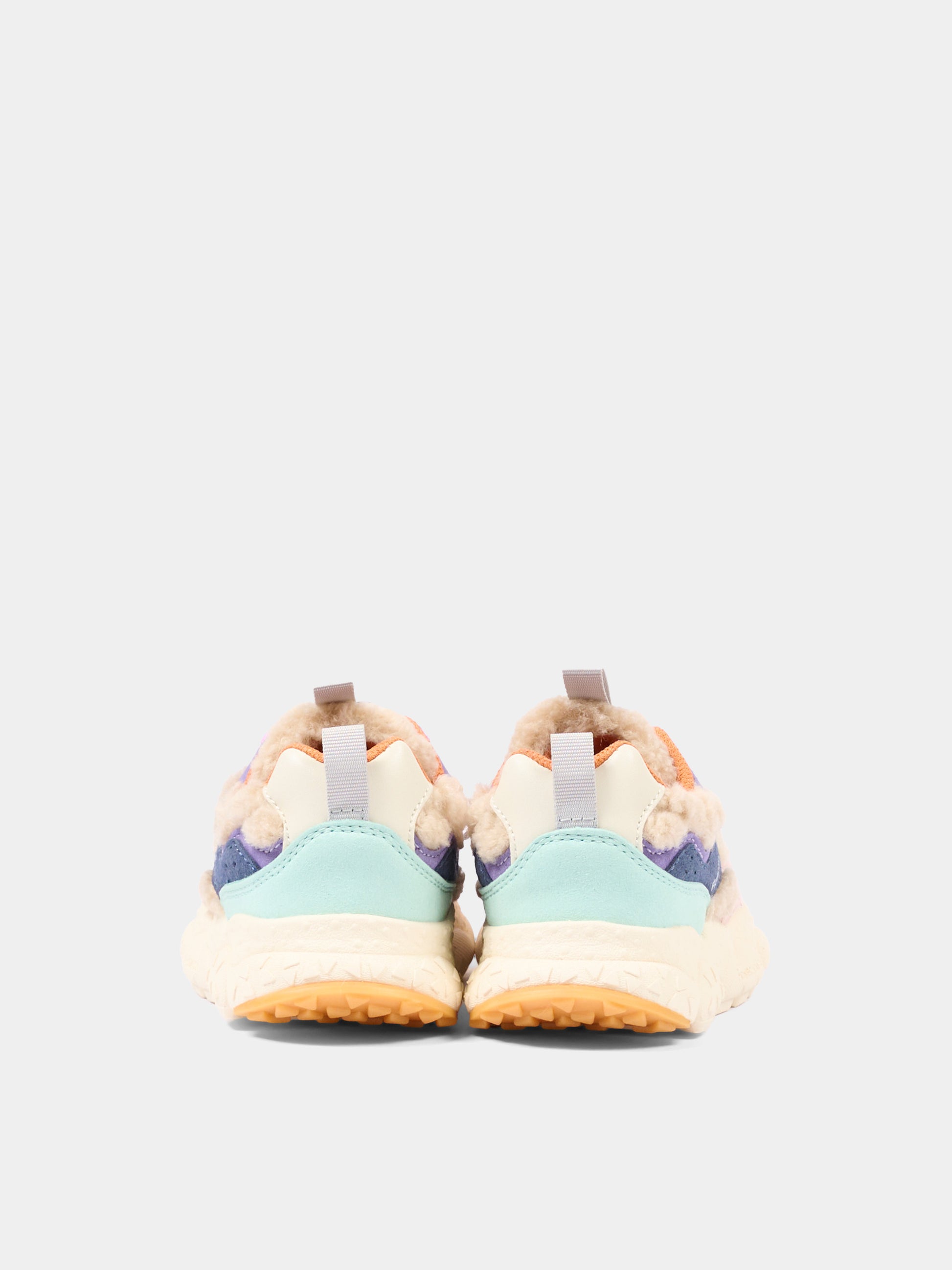 Sneakers multicolor per bambina,Flower Mountain,001 2015497 49 3D21