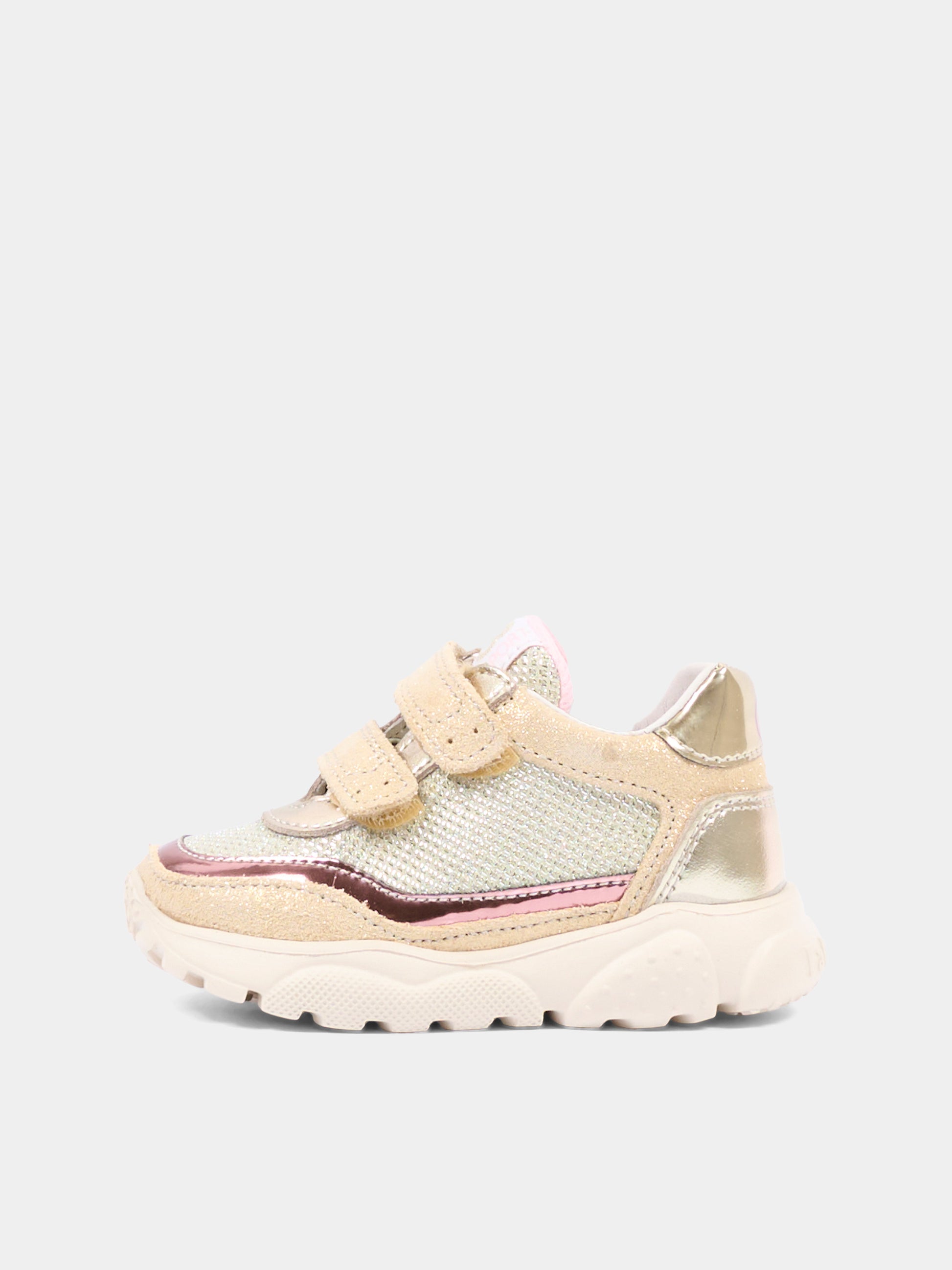 Sneakers oro per neonata,Falcotto,001 2019002 26 1Q20