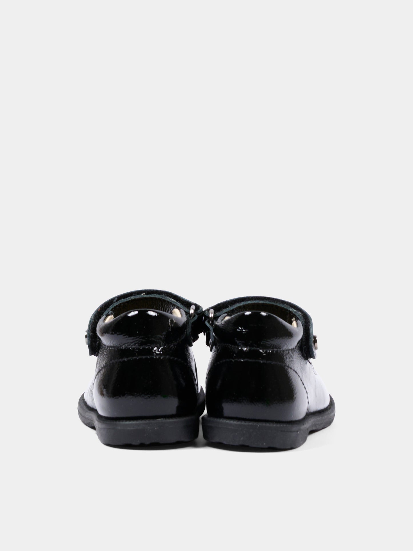 Ballerine nere per neonata lucide,Falcotto,001 2019578 02 0A01