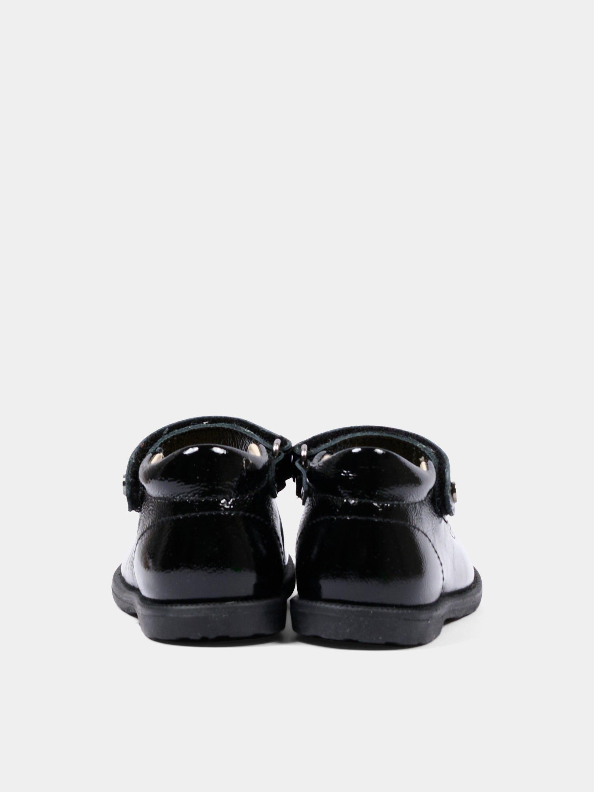 Ballerine nere per neonata lucide,Falcotto,001 2019578 02 0A01