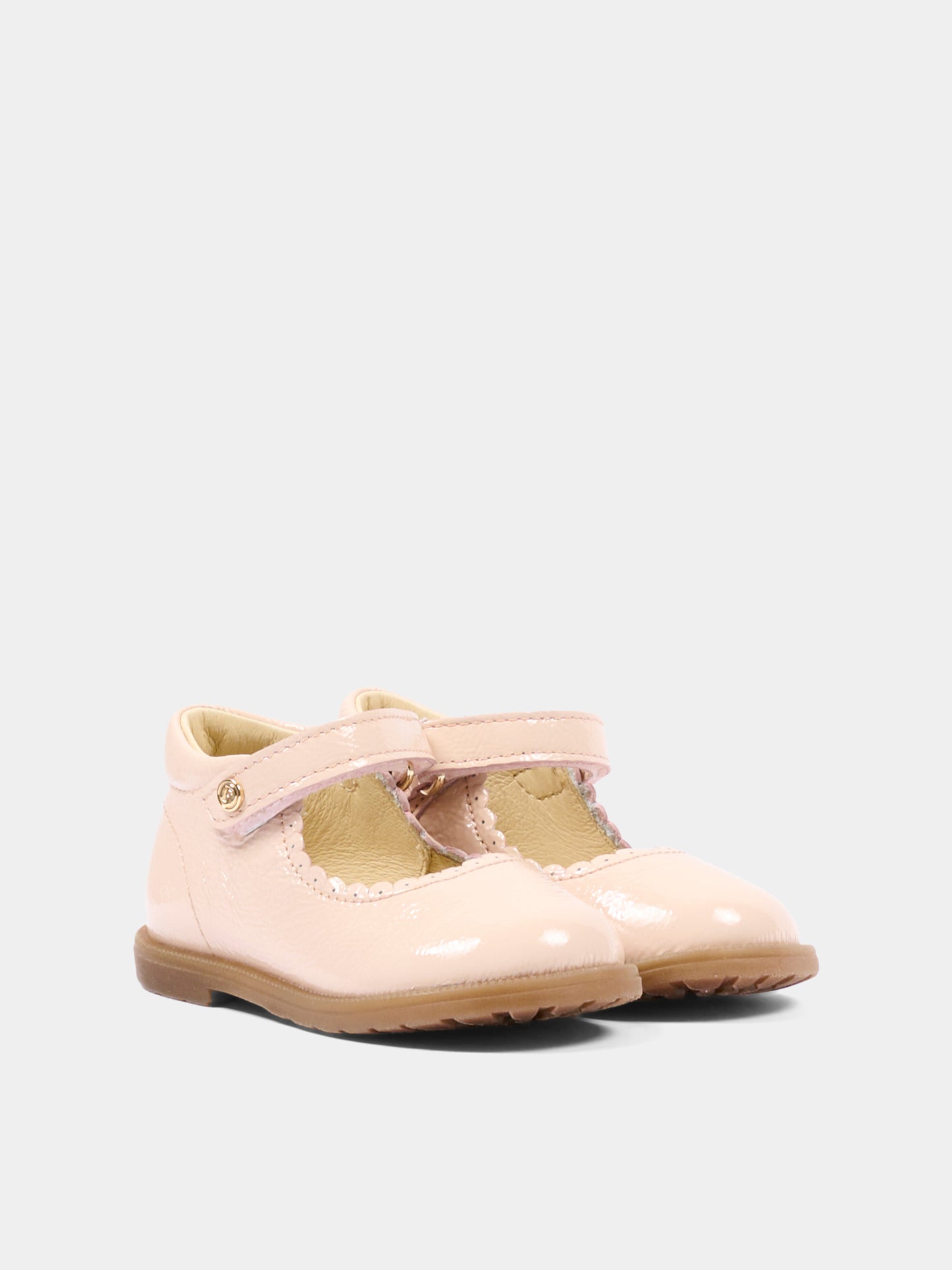 Ballerine rosa per neonata,Falcotto,001 2019578 02 0M12