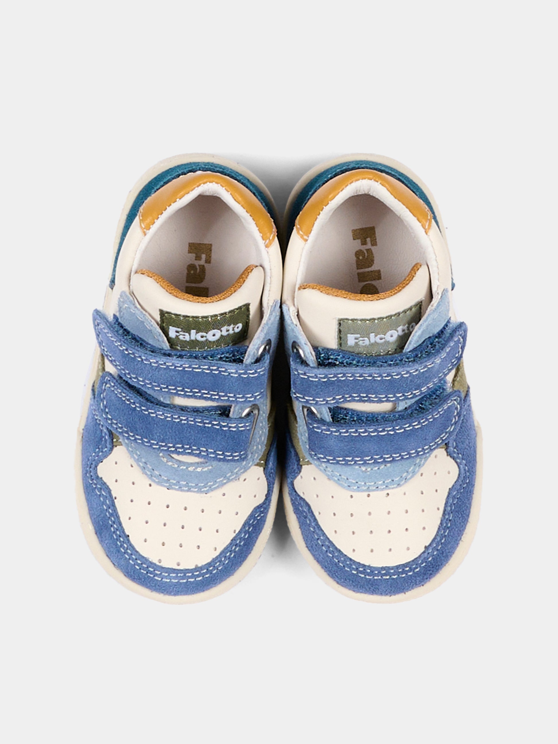 Sneakers blu per neonato,Falcotto,001 2019867 01 3C90