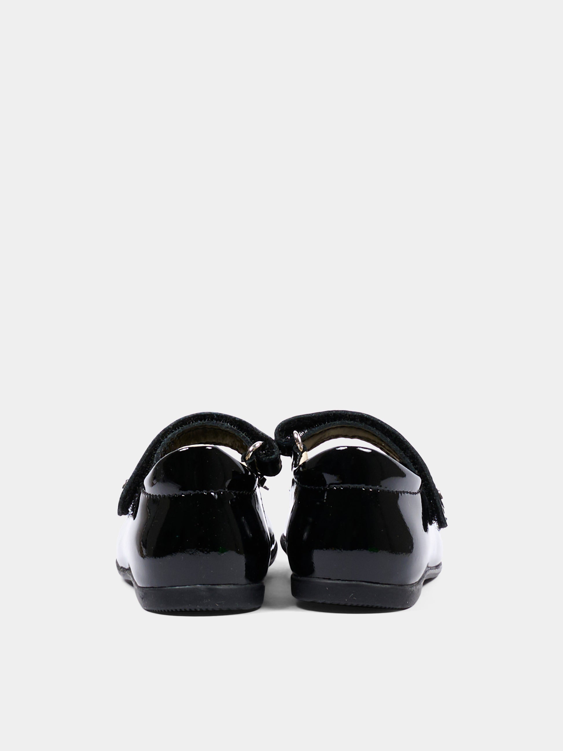 Ballerine nere per neonata con fiocco,Naturino,001 2012962 01 1A29