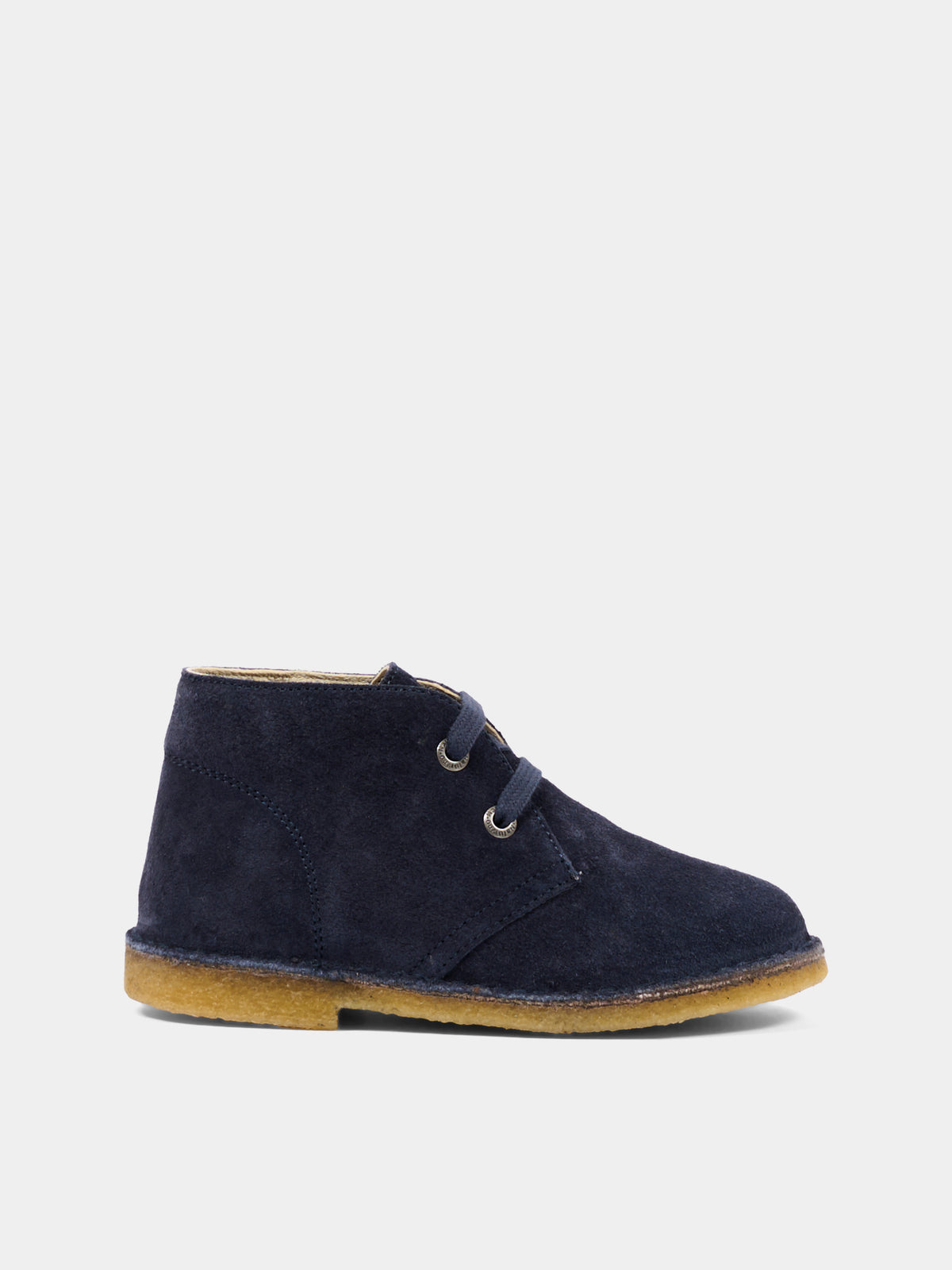 Stivaletti blu per bambino in suede,Naturino,001 2014141 01 0C01