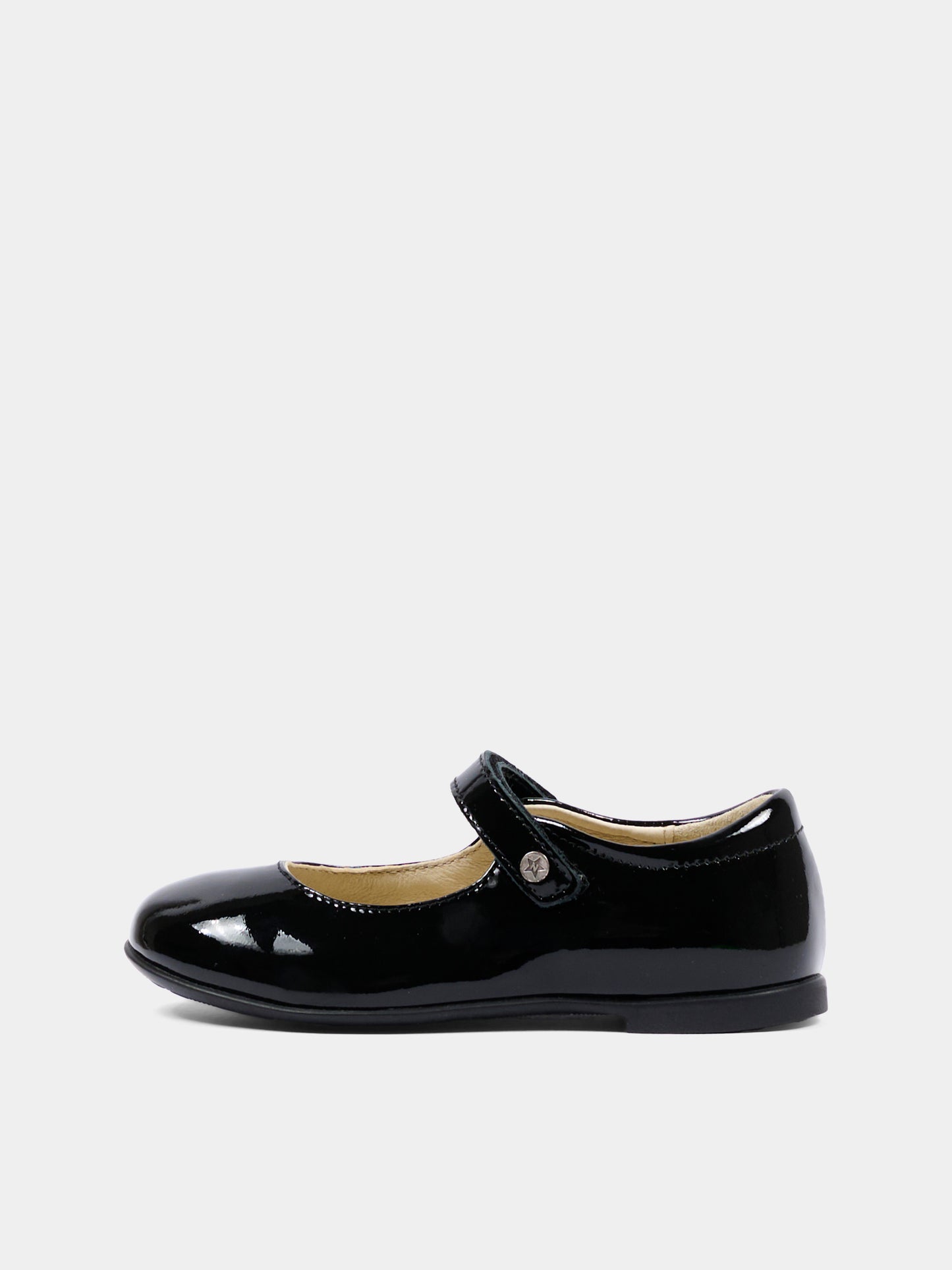 Ballerine nere per bambina lucide,Naturino,001 2014859 04 0A02