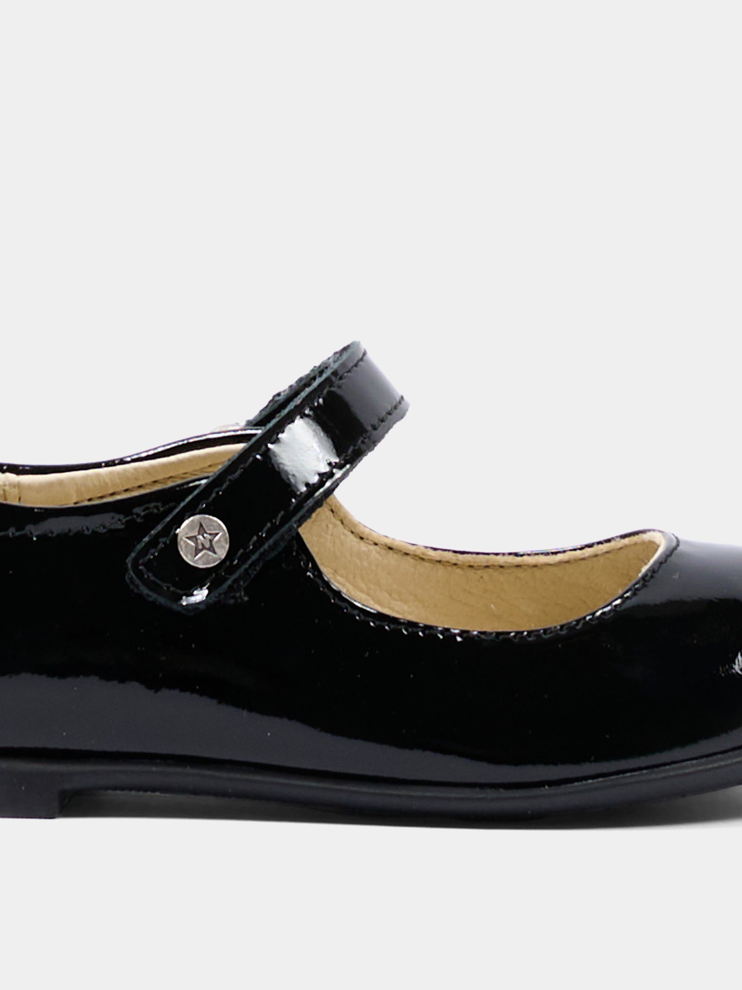 Ballerine nere per bambina lucide,Naturino,001 2014859 04 0A02