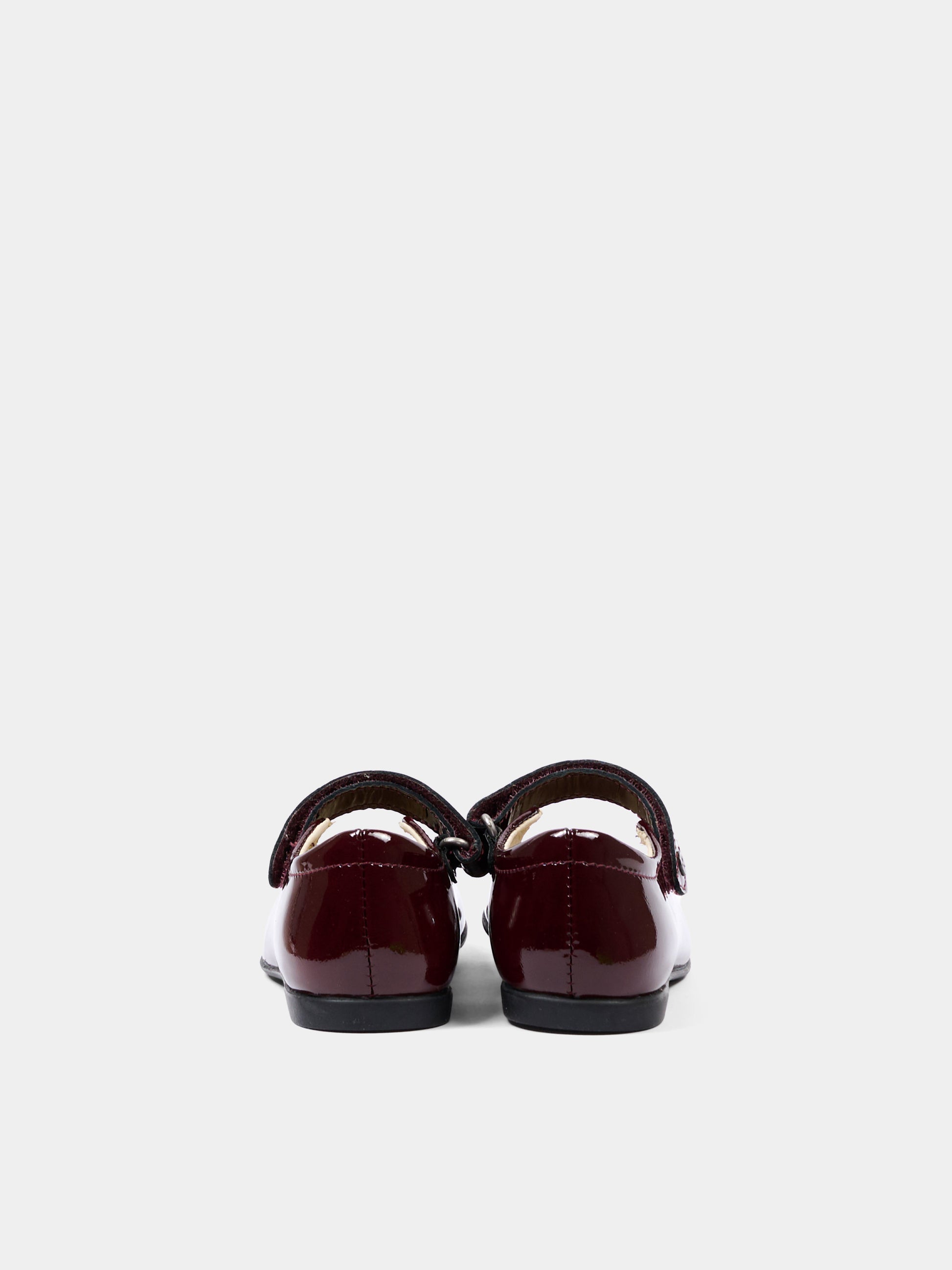 Ballerine bordeaux per bambina lucide,Naturino,001 2014859 04 0H02