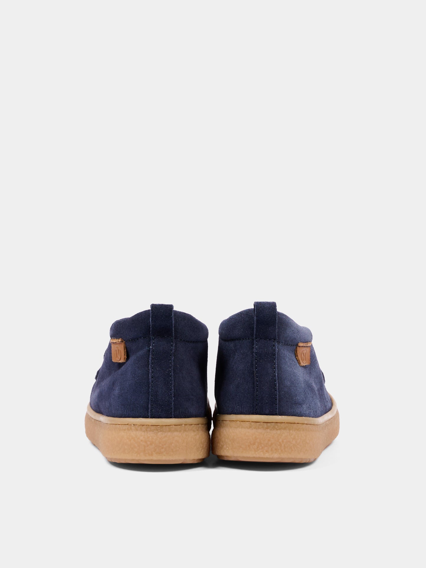 Stivaletti blu in suede con lacci,Naturino,001 2018103 01 0C02