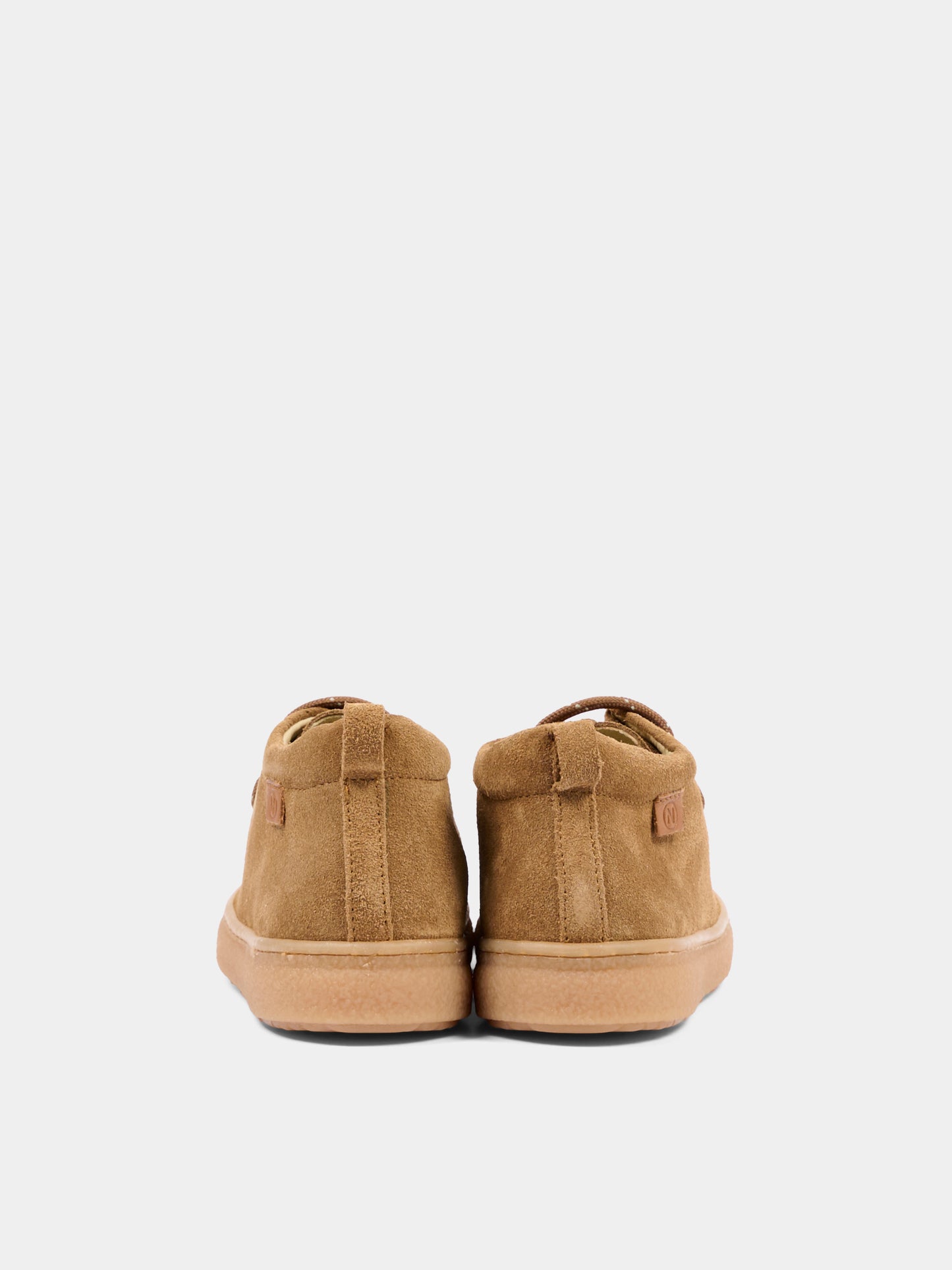 Stivaletti beige per bambino in suede,Naturino,001 2018103 01 0D06