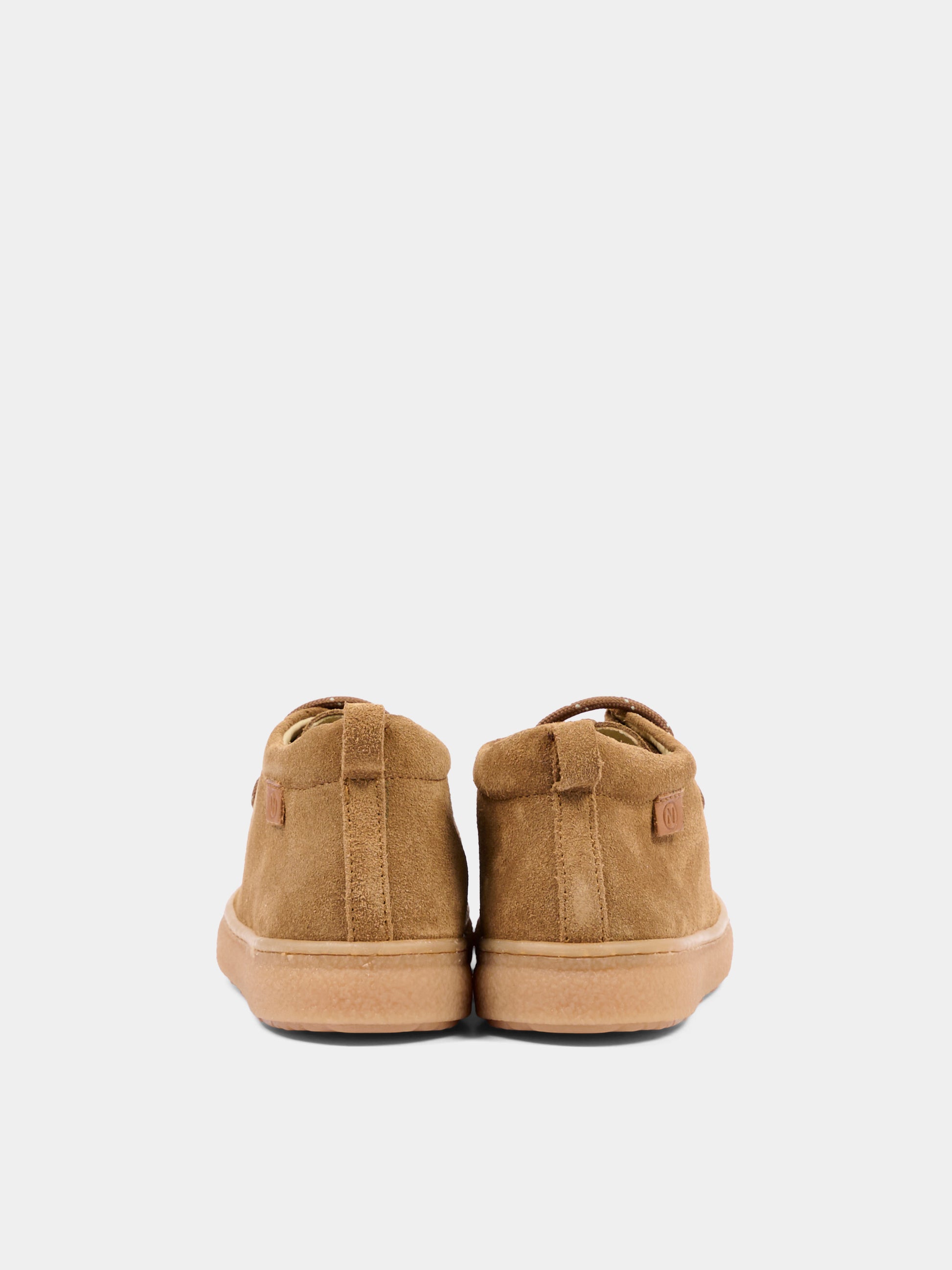 Stivaletti beige per bambino in suede,Naturino,001 2018103 01 0D06