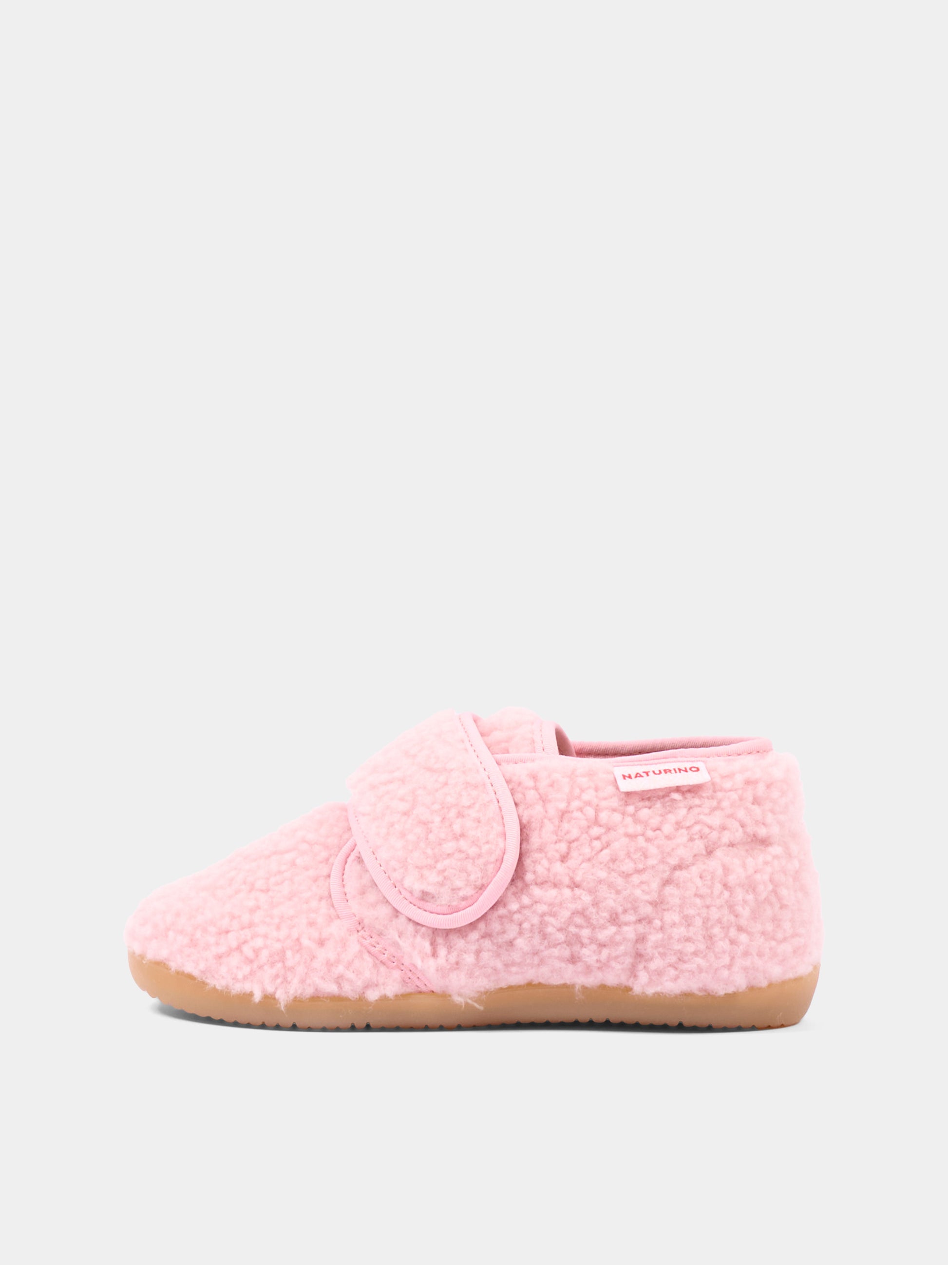 Pantofole rosa per neonata,Naturino,001 4000673 55 0M02