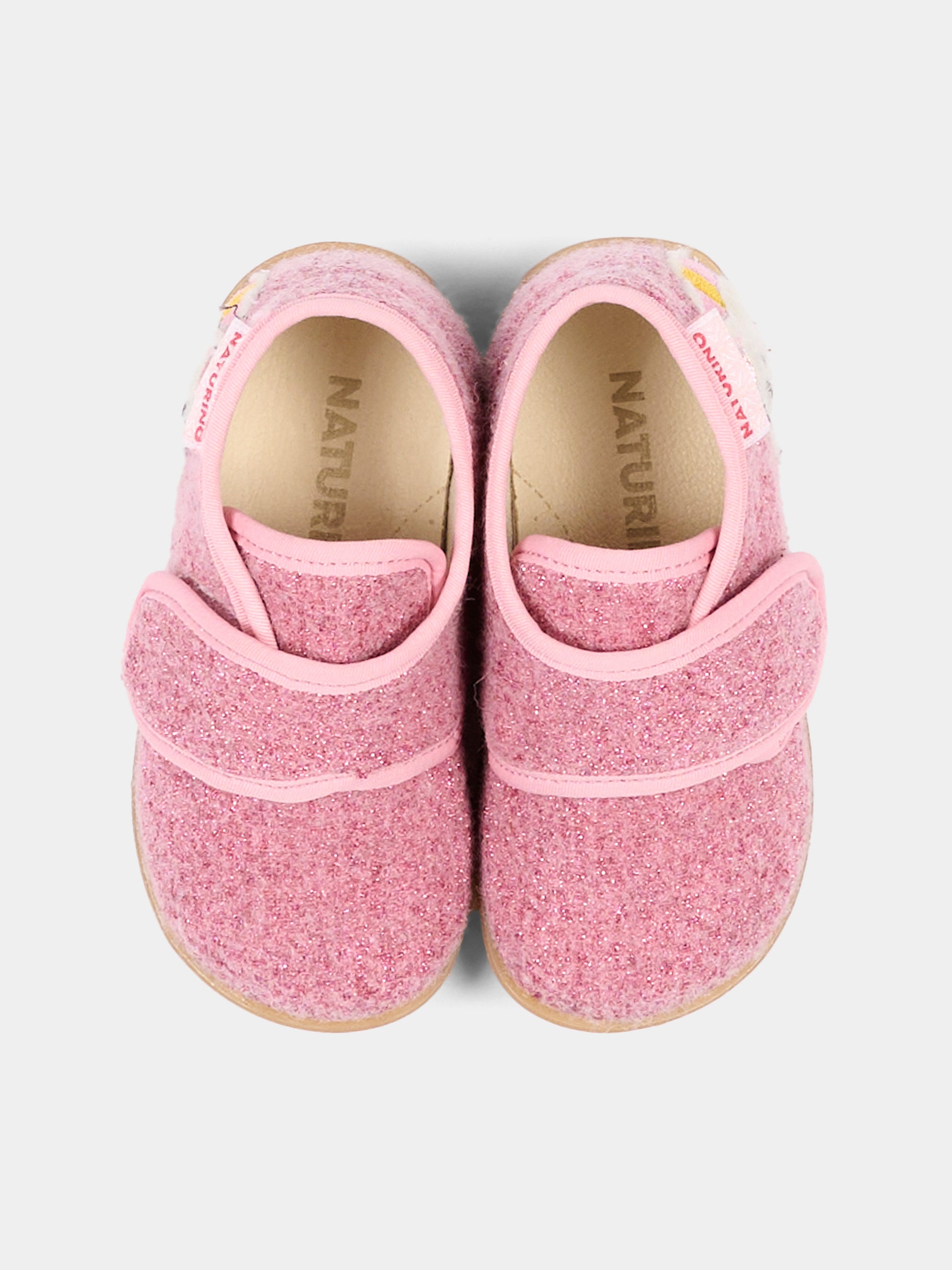 Pantofole rosa per neonata con unicorno,Naturino,001 4000738 01 0M02