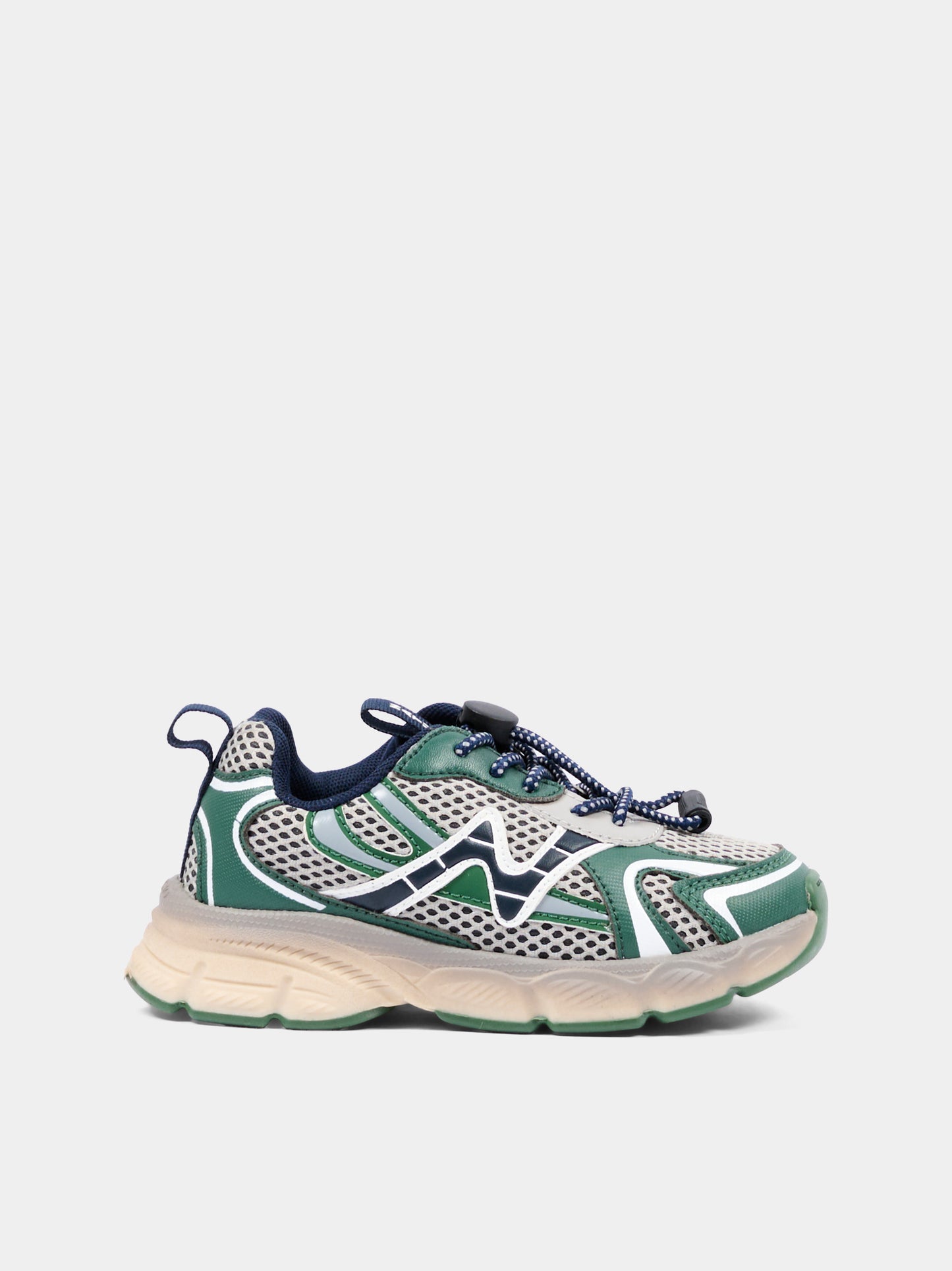 Sneakers verdi per bambino,Naturino,001 2019091 01 1F26