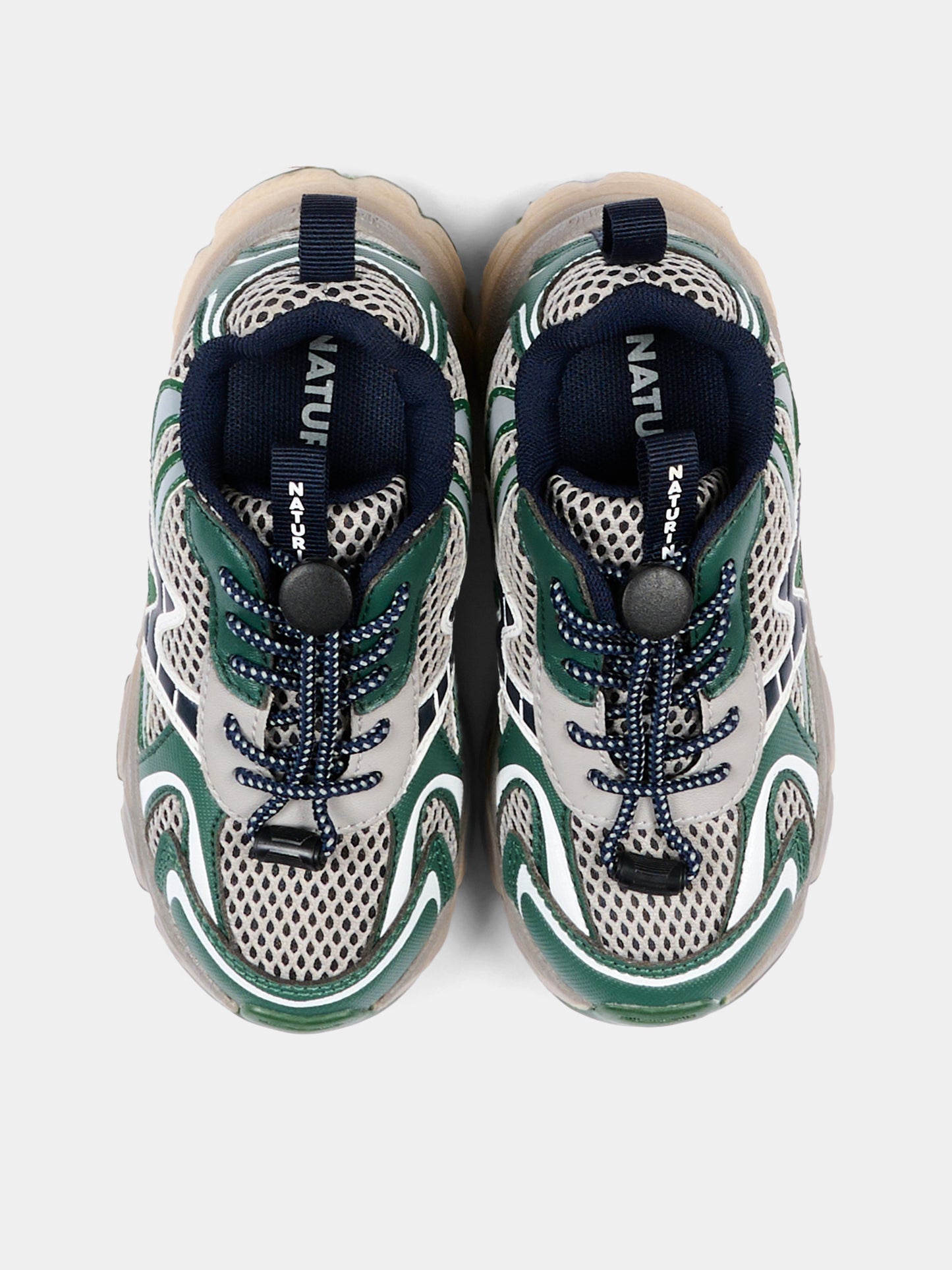 Sneakers verdi per bambino,Naturino,001 2019091 01 1F26