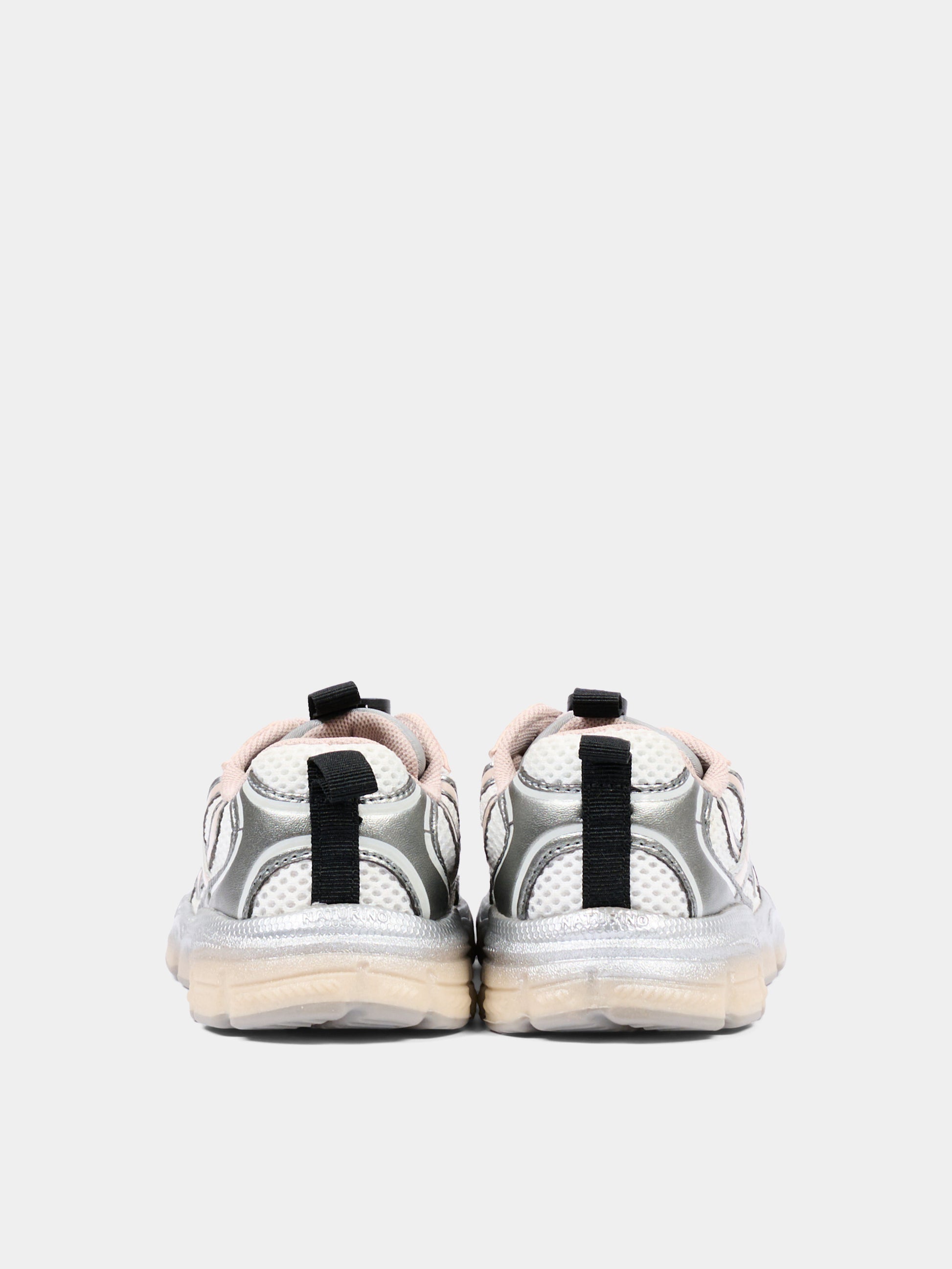 Sneakers argento per bambina,Naturino,001 2019091 09 1Q15