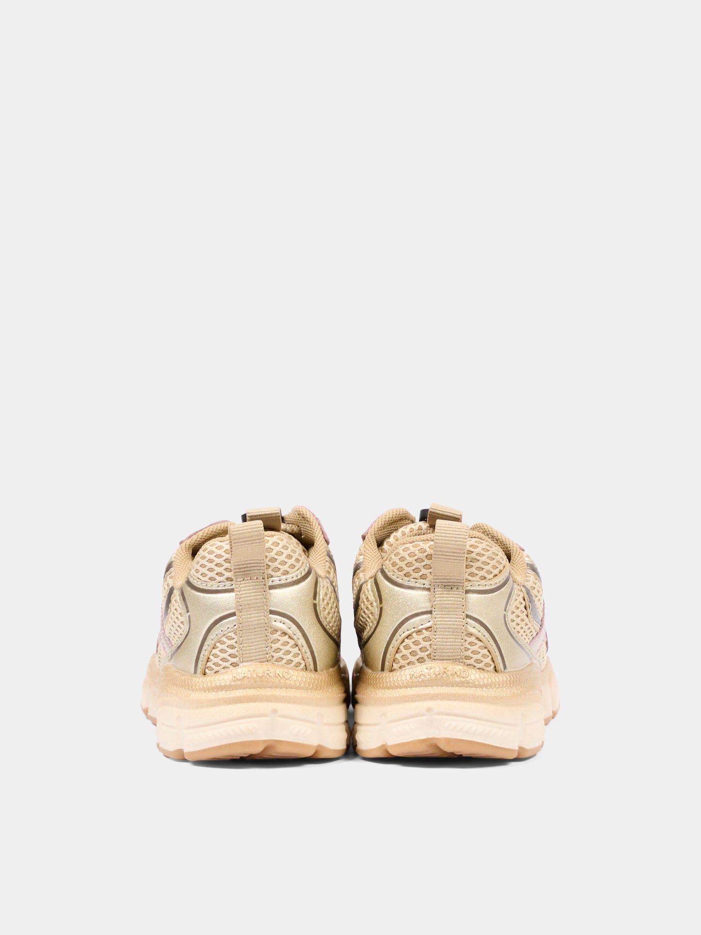 Sneakers beige per bambina,Naturino,001 2019091 09 1Q83