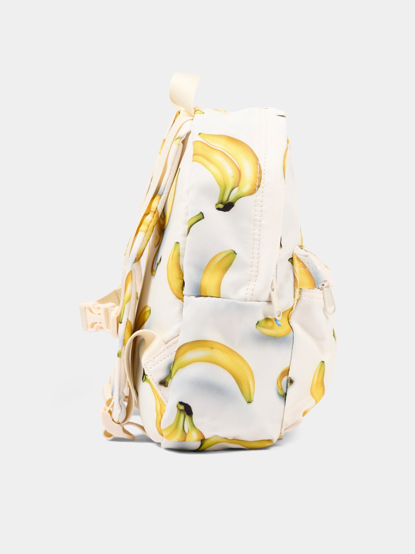 Zaino avorio per bambini con banane,Molo,7S25V202 9304 GIFT
