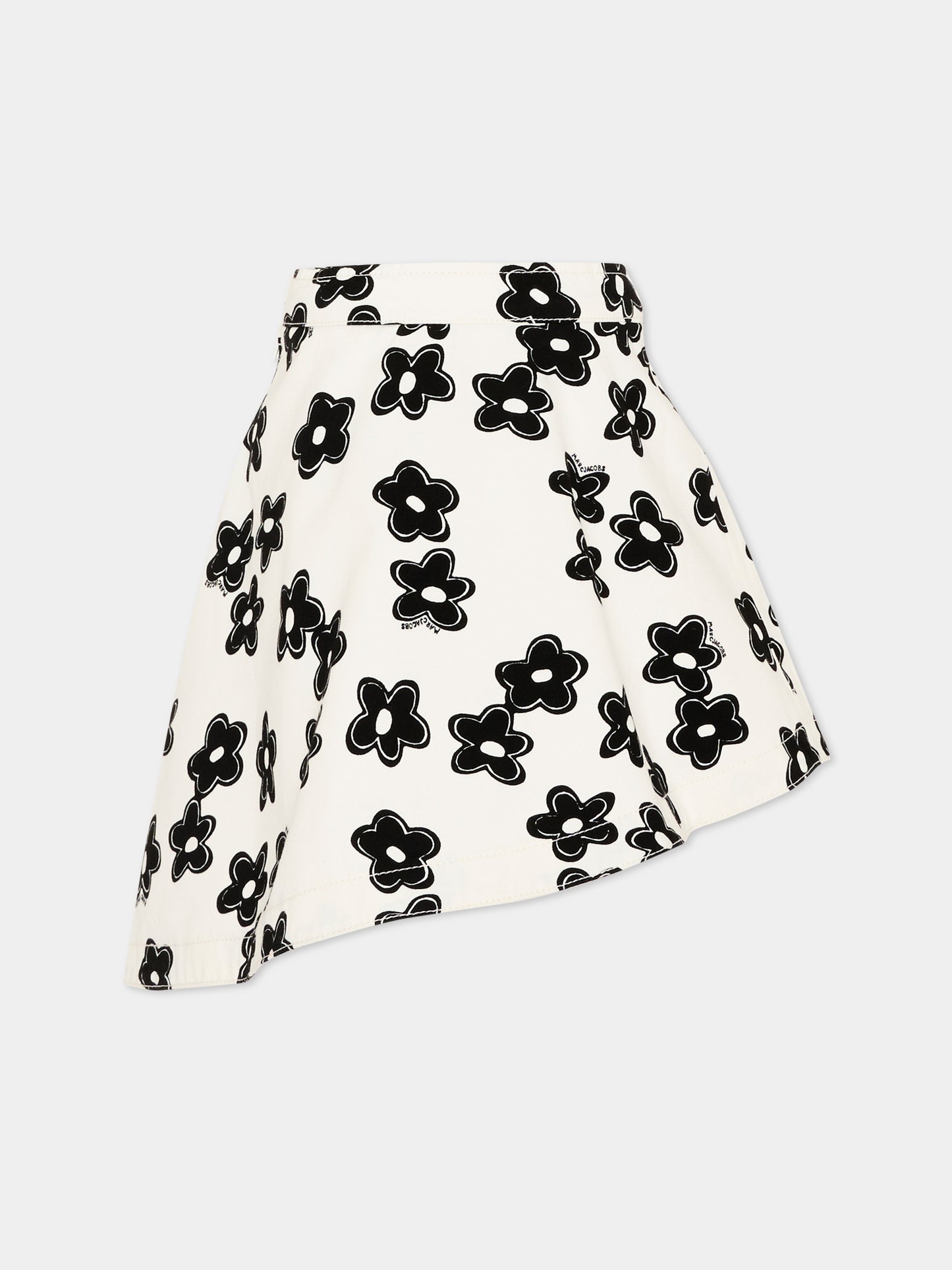 Gonna avorio per bambina con fiori,Marc Jacobs,W60727 126