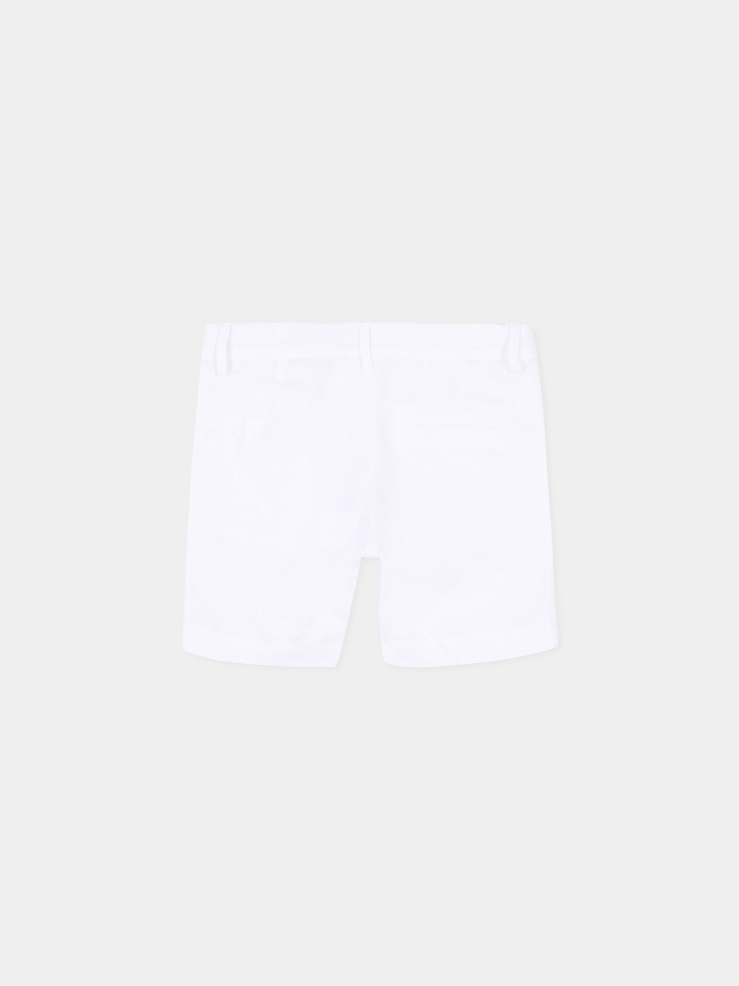 Pantaloni casual bianchi per neonato,Little Bear,3236 BIANCO