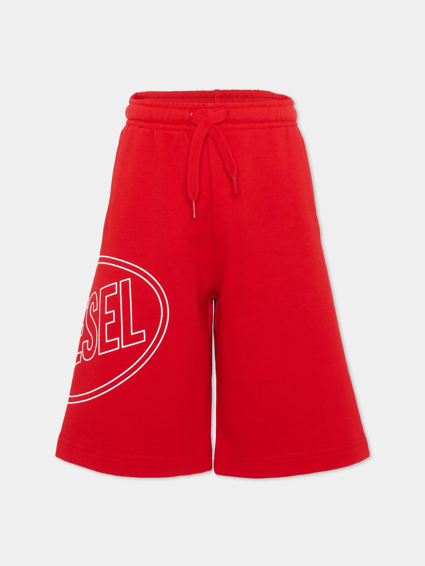 Shorts sportivi rossi Diesel per bambino,Diesel,J02676 0GEAD K405