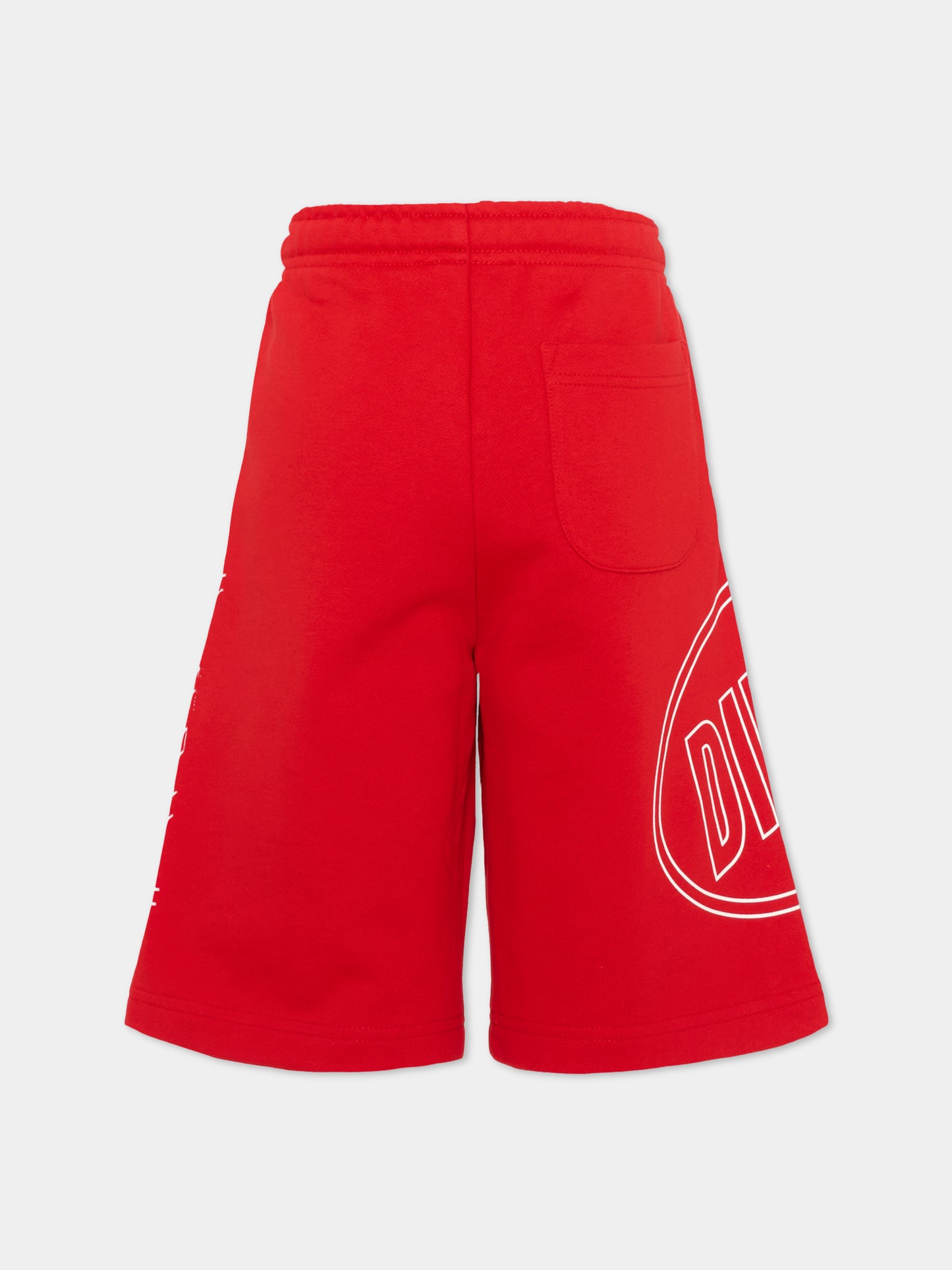 Shorts sportivi rossi Diesel per bambino,Diesel,J02676 0GEAD K405