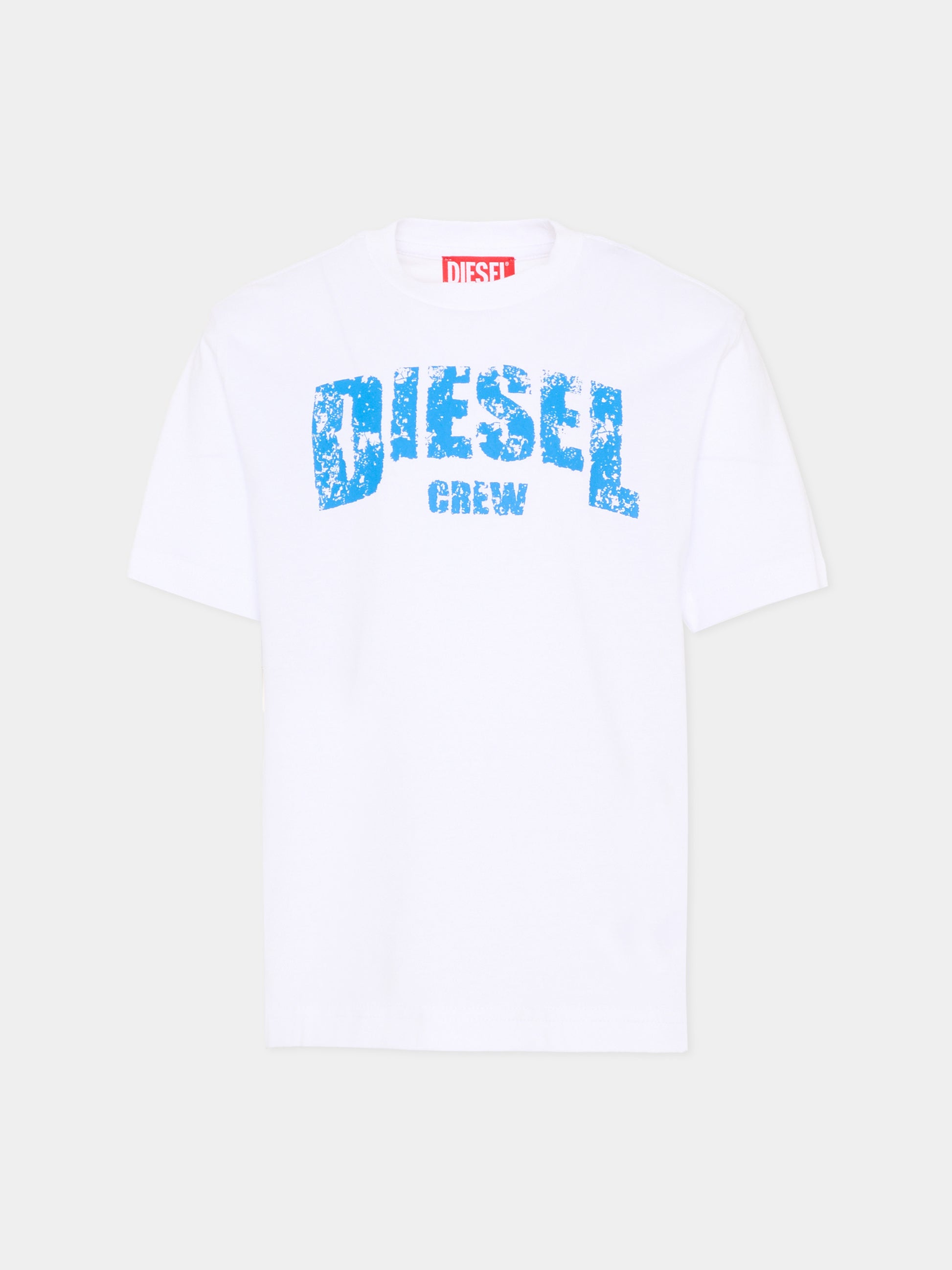 T-Shirt bianca Diesel per bambini,Diesel,J02868 KYA1M K100