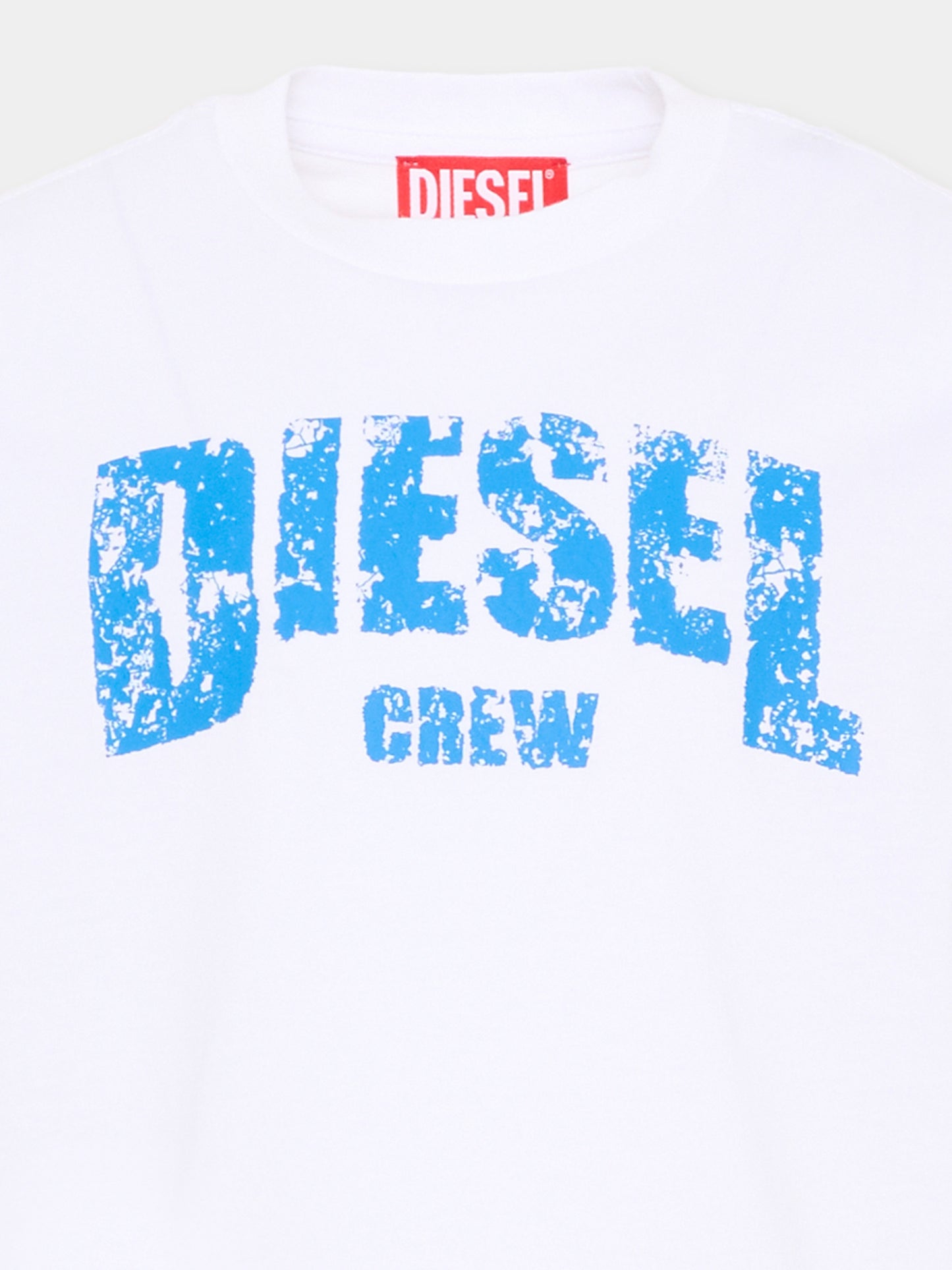 T-Shirt bianca Diesel per bambini,Diesel,J02868 KYA1M K100