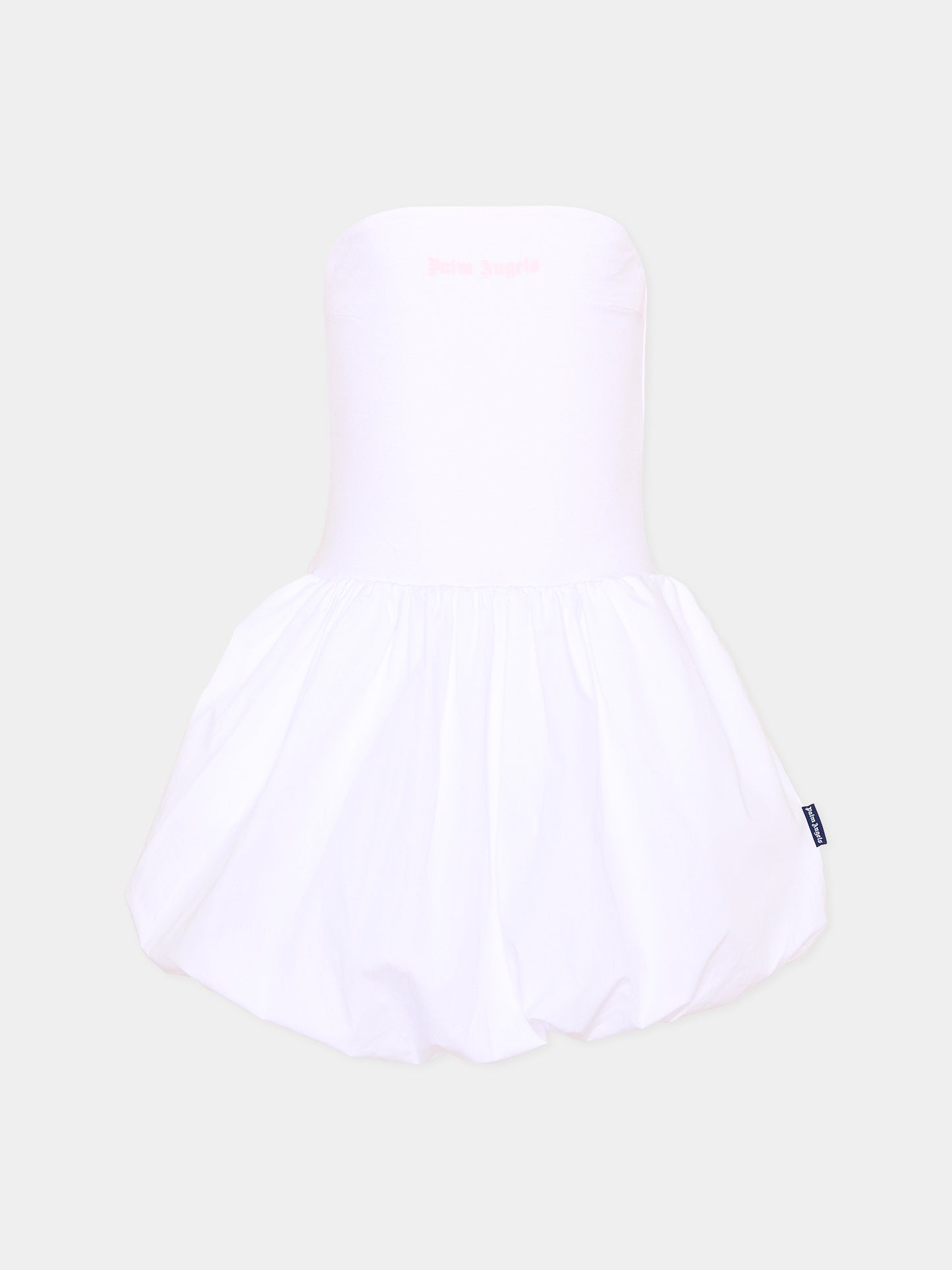 Vestito bianco Palm Angels per bambina,Palm Angels,PGDB024S26FAB001 002