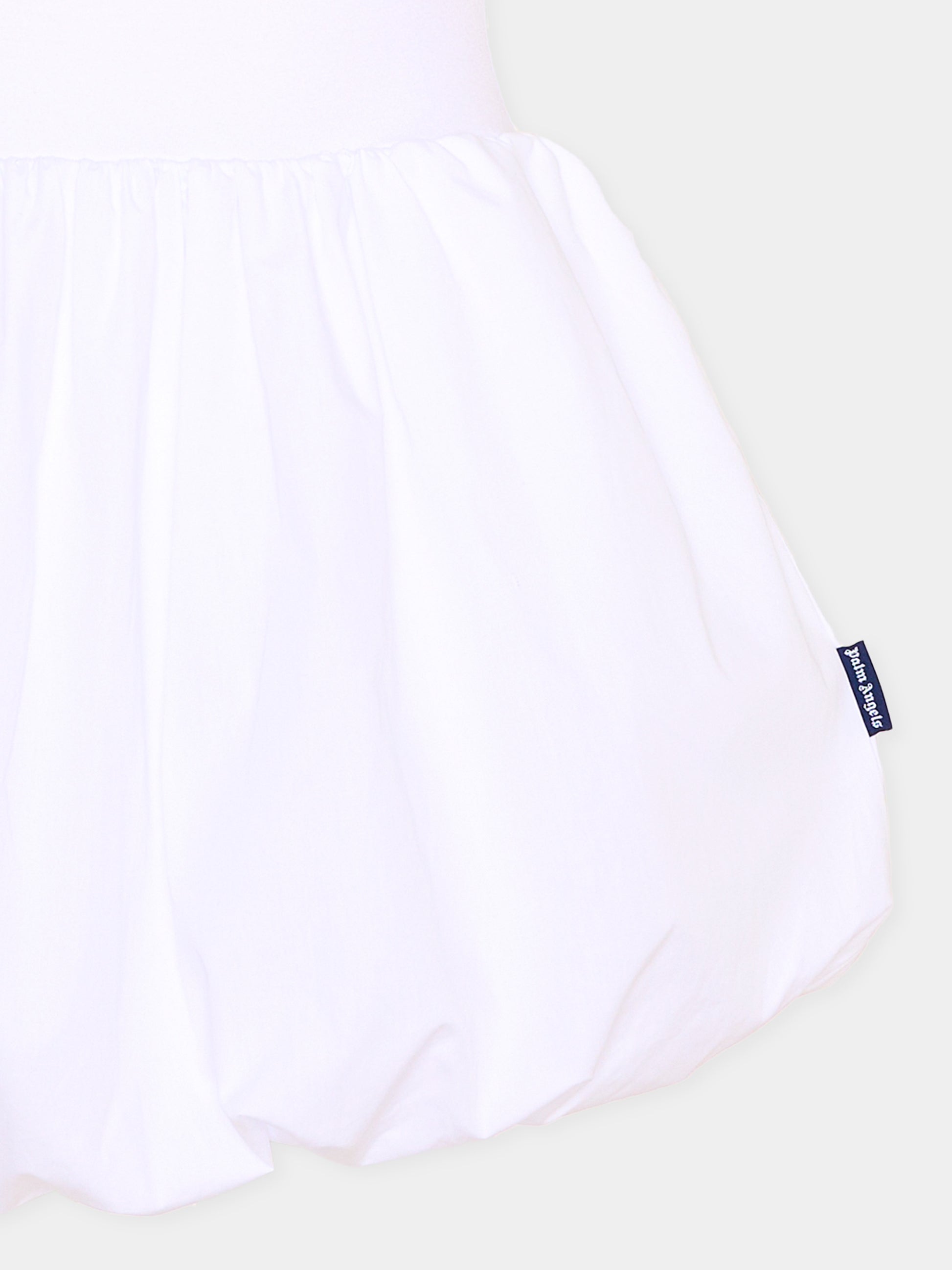 Vestito bianco Palm Angels per bambina,Palm Angels,PGDB024S26FAB001 002