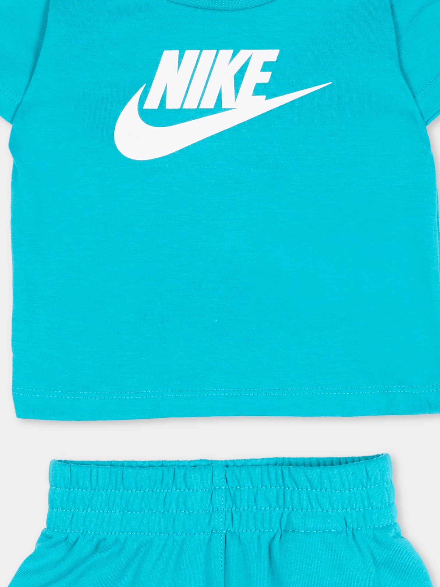 Completo sportivo azzurro per neonato,Nike,66L596 BA2