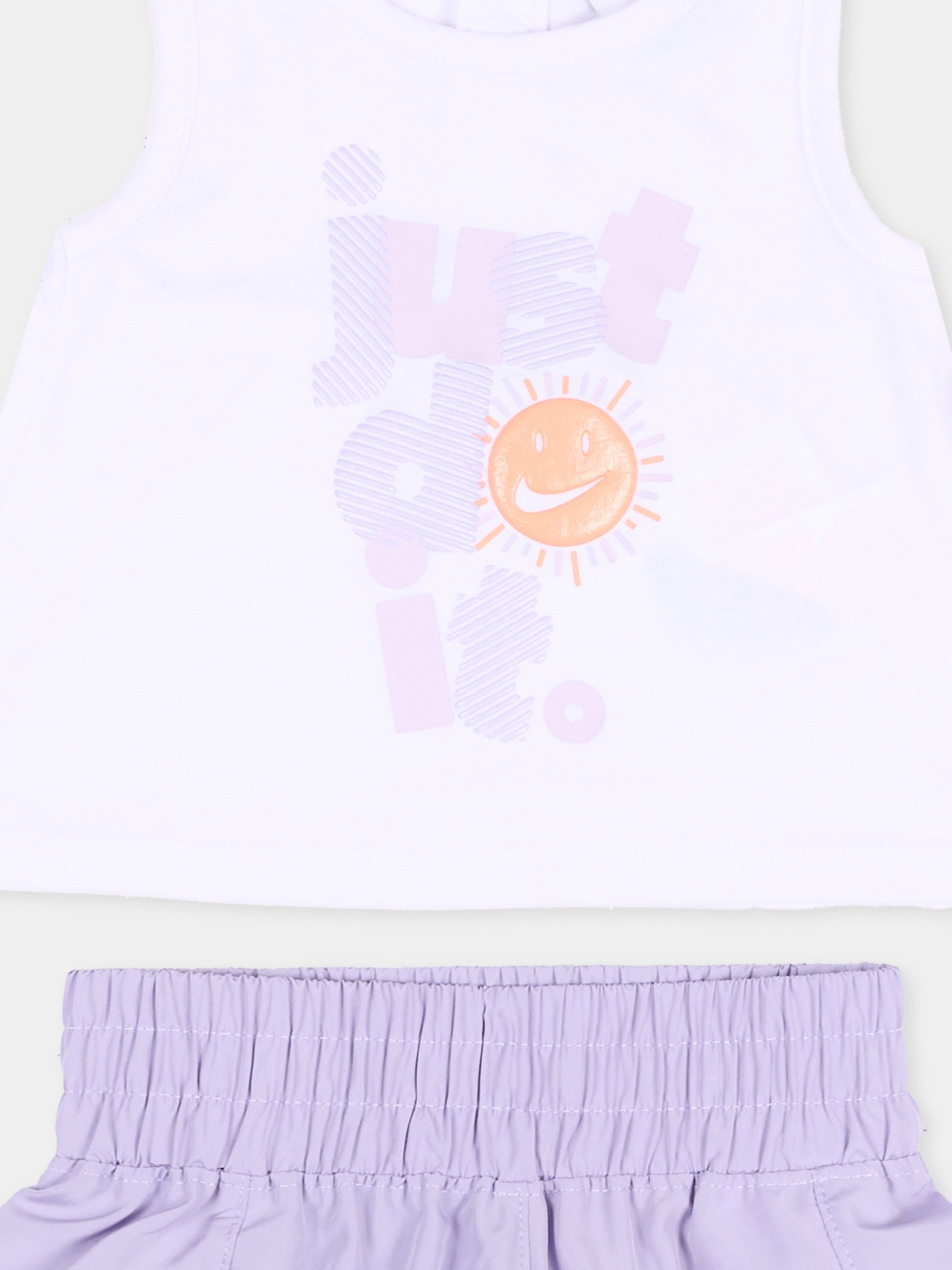 Completo sportivo lilla per neonata,Nike,16M934 P63