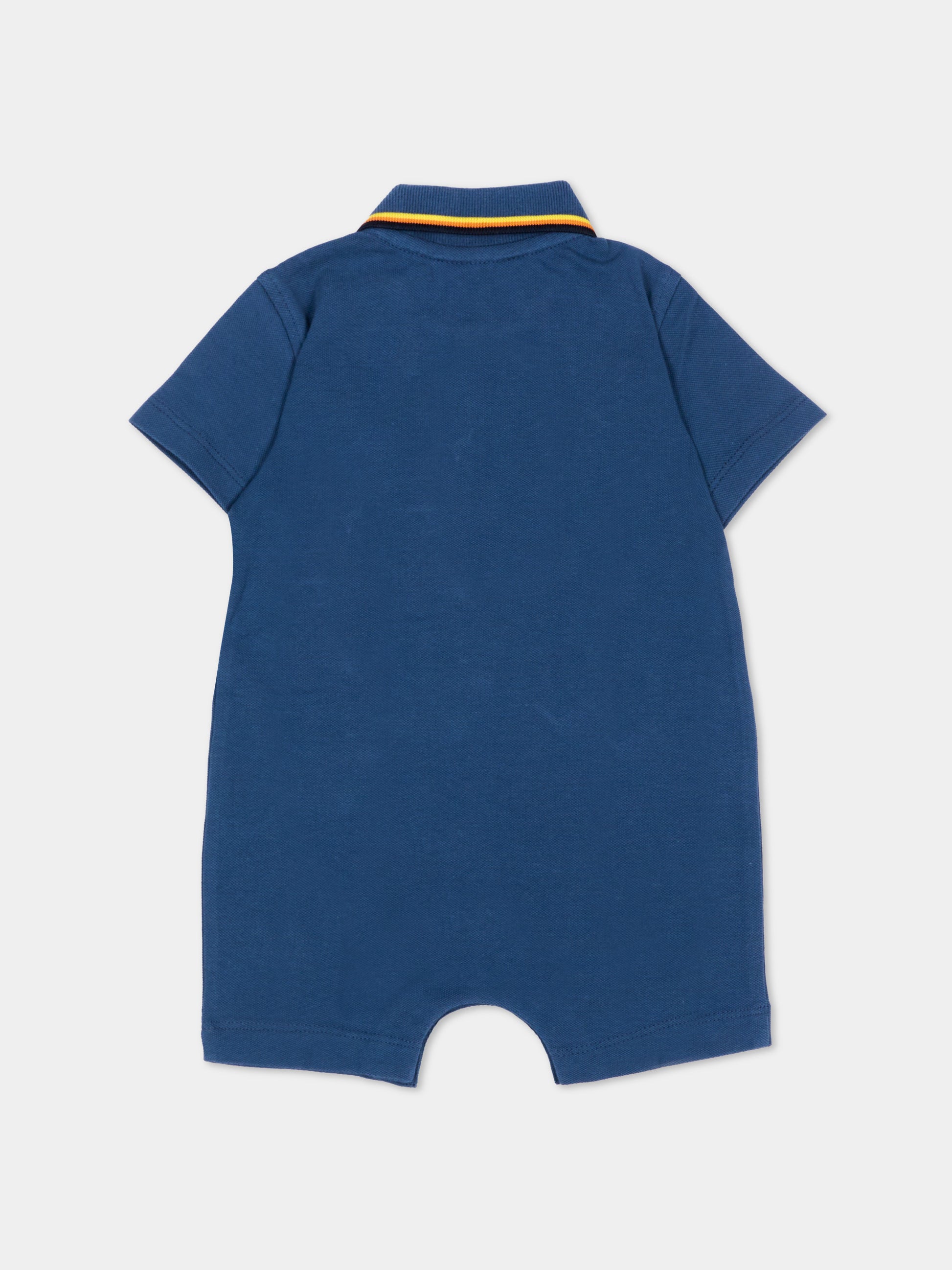 Tutina blu polo per neonati,K-way,K71373W B67