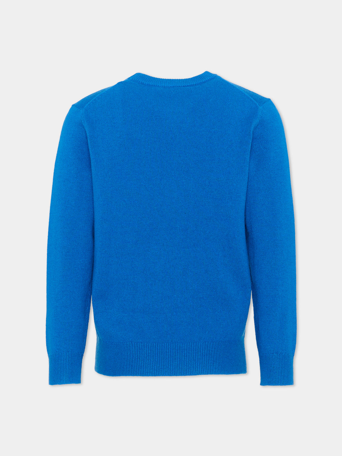 Maglione blu per bambino con intarsio,Mc2 Saint Barth,DOU0001 01213M