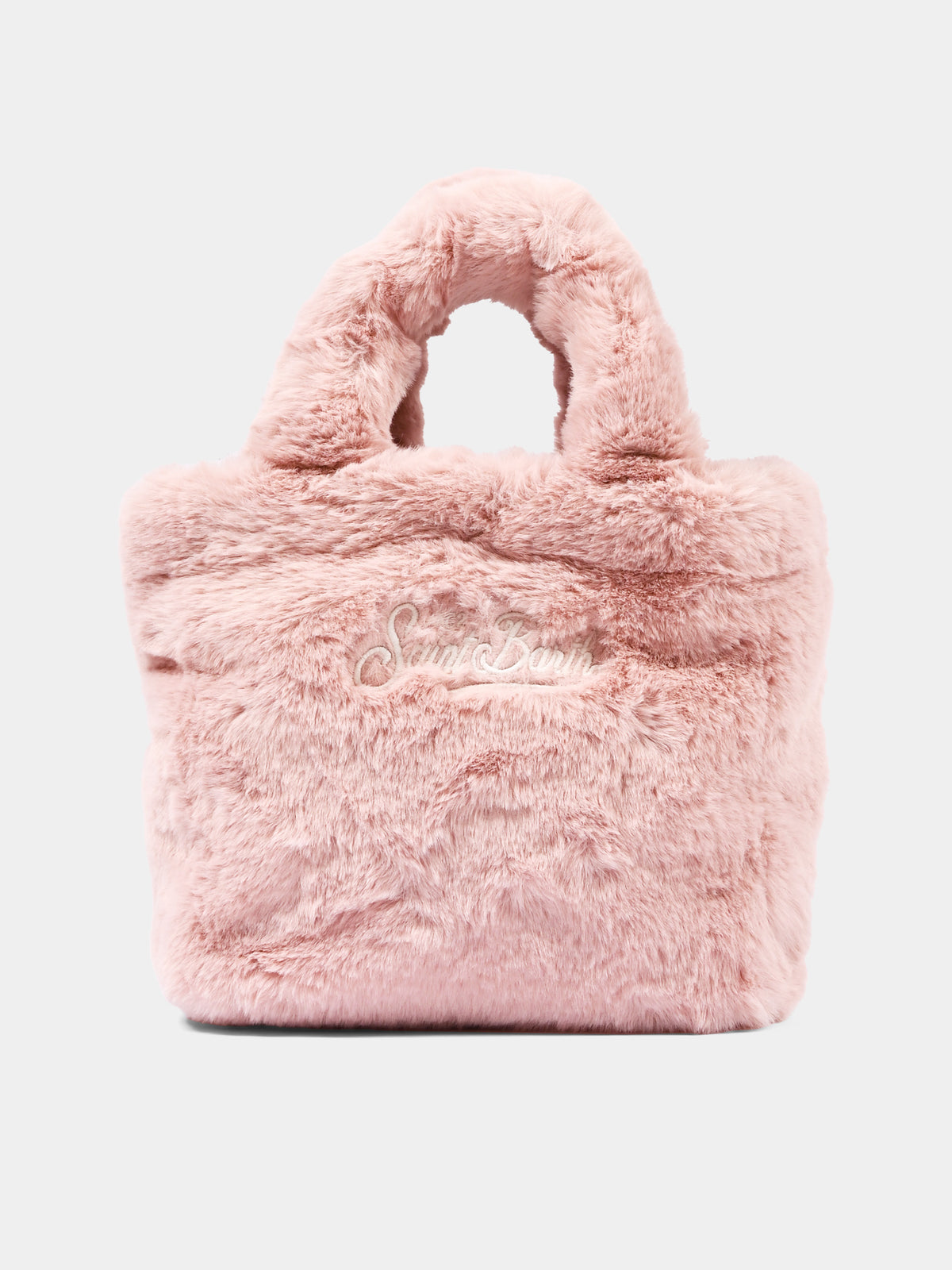 Borsa rosa Vanity Mini Soft Fur per bambina,Mc2 Saint Barth,VAMI021 01975M