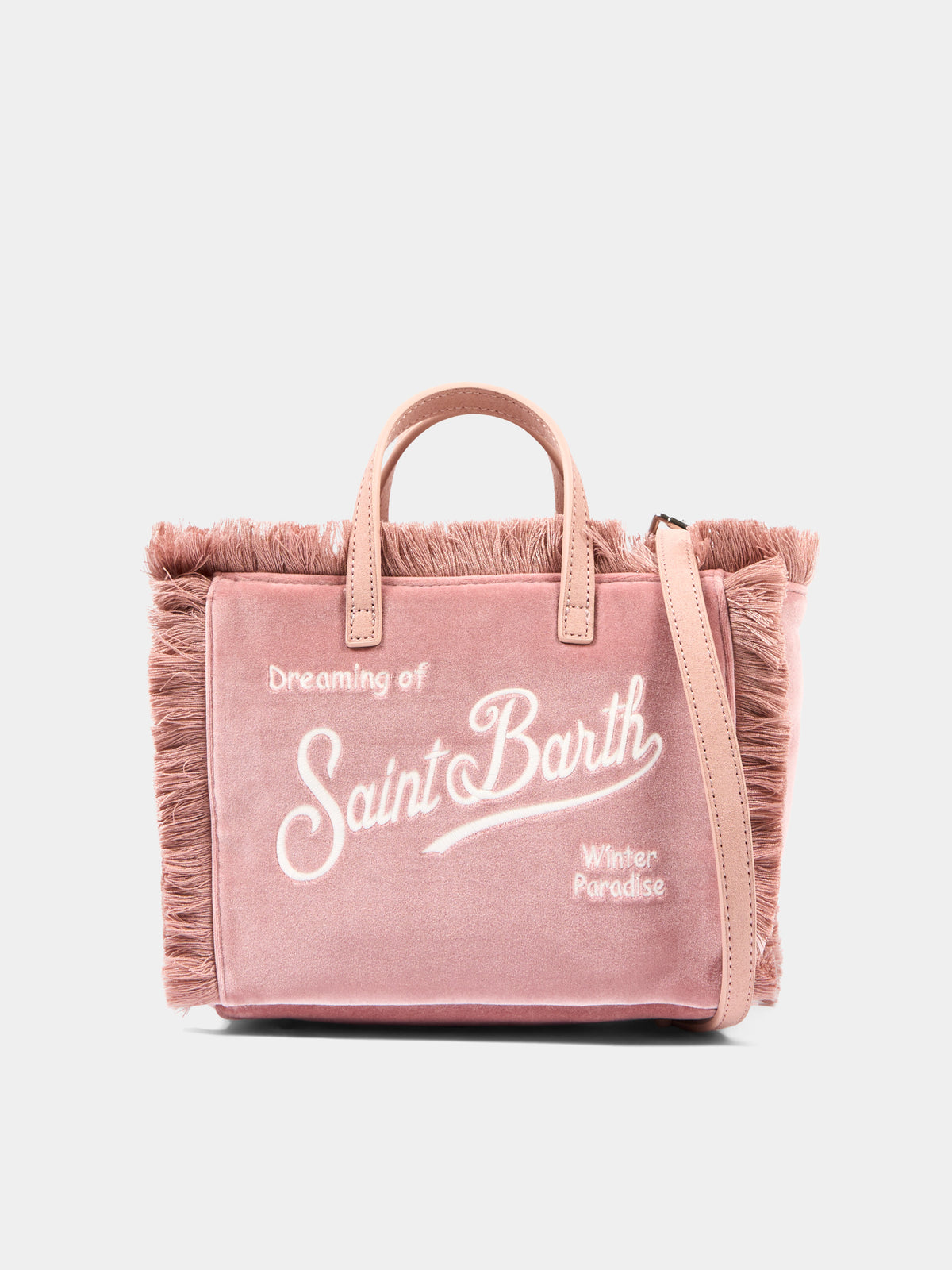 Pink Vanity Mini Velvet Bag for Girl