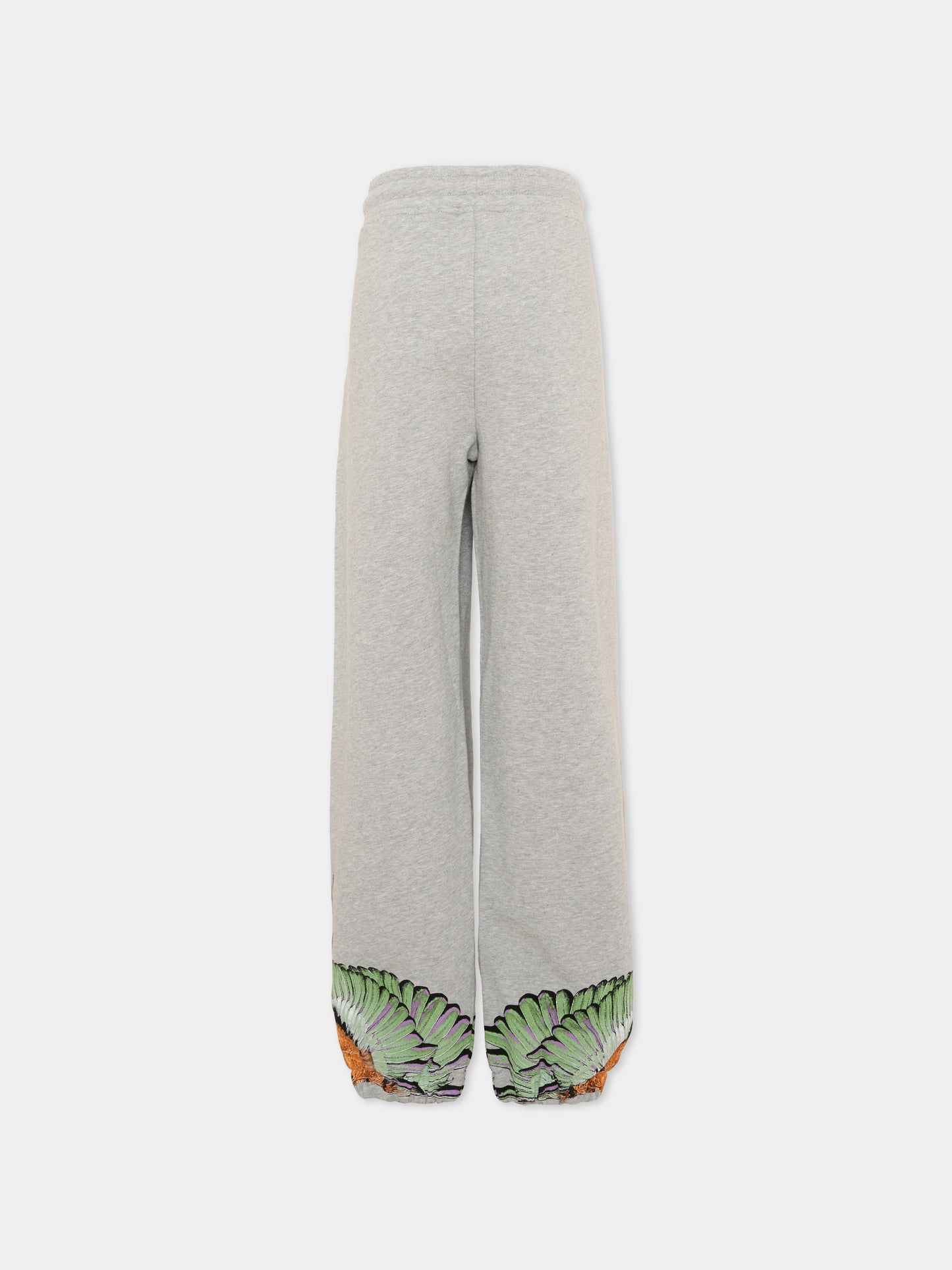 Pantalone sportivo grigio per bambino con ali,County Of Milan Kids,F5CMJBFP066 101
