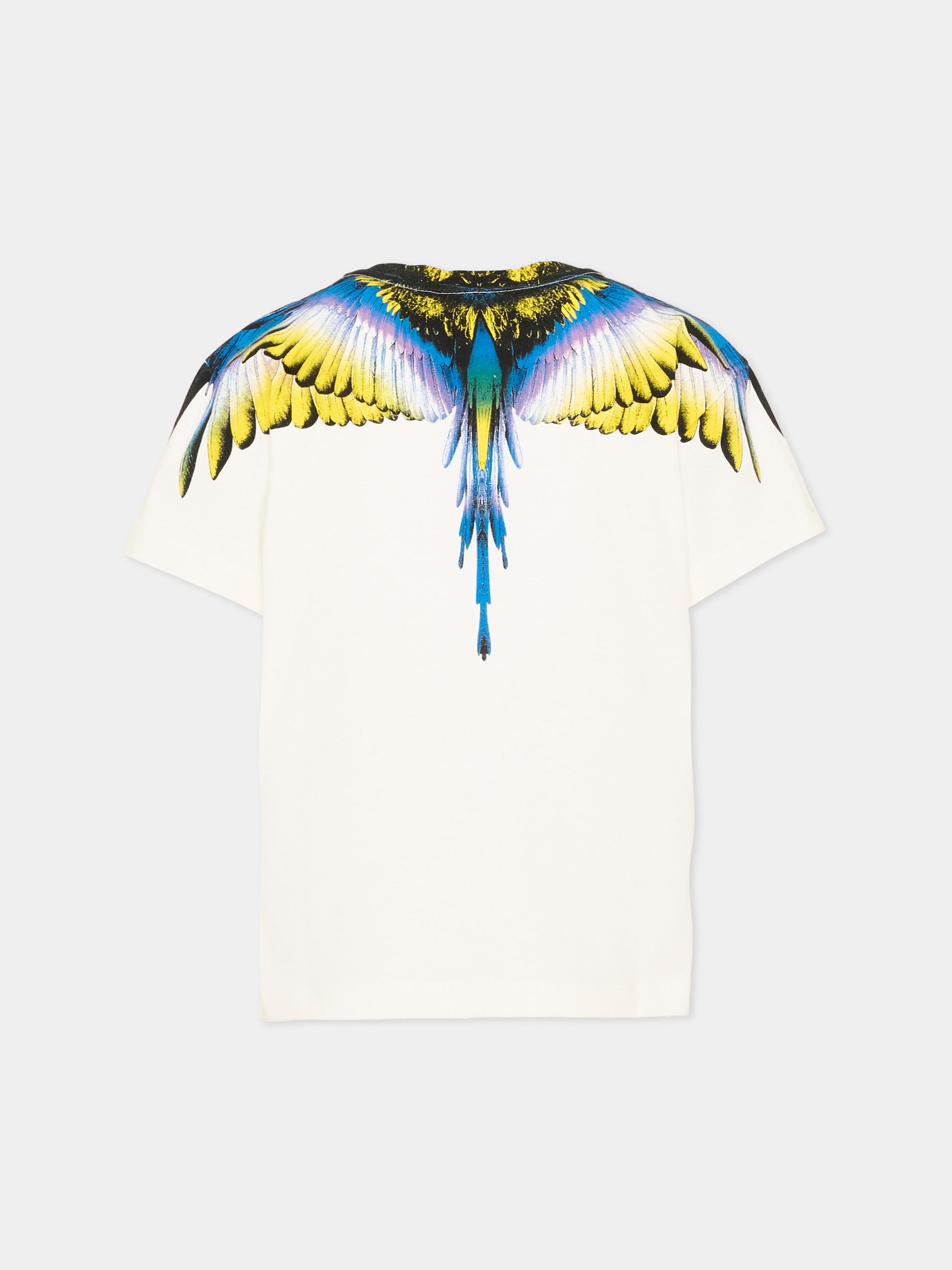 T-Shirt avorio per bambino con ali,County Of Milan Kids,F5CMJBTH064 002