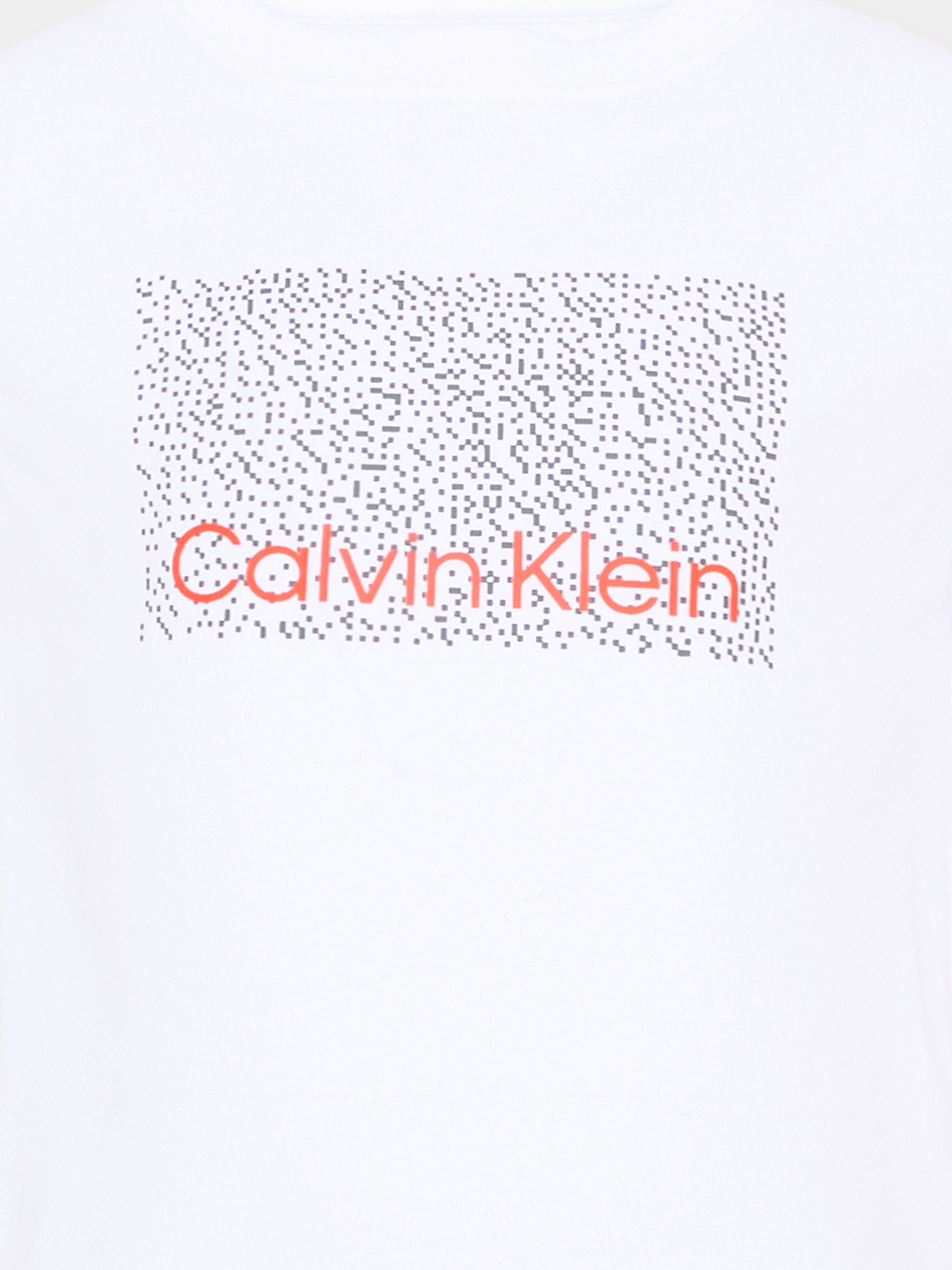 T-Shirt bianca per bambino con logo,Calvin Klein Kids,LVCKSJA04B YAF