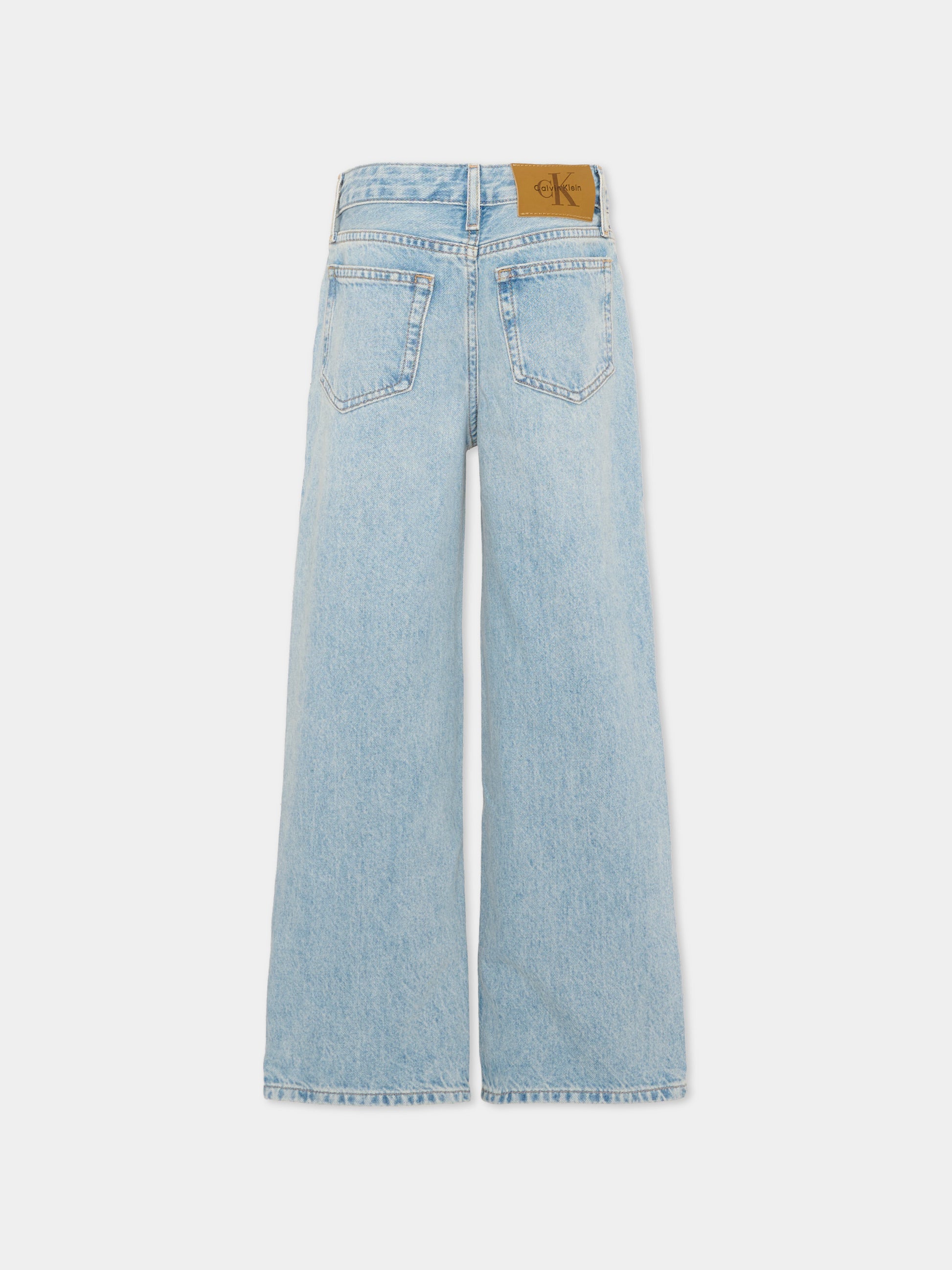 Jeans denim per bambino,Calvin Klein Kids,LVCKSJC47B 1A4