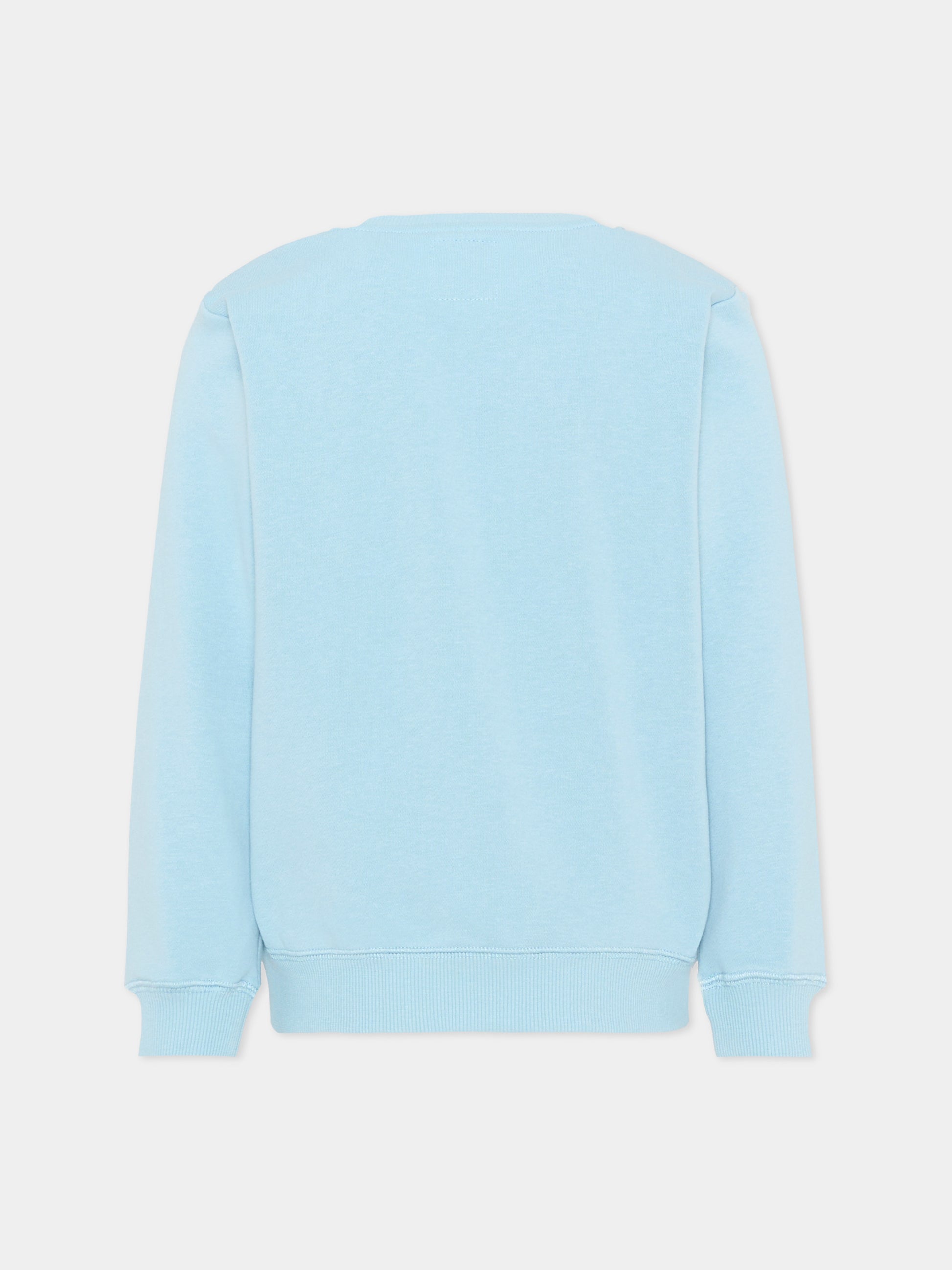 Felpa azzurra per bambino con logo,Levi's Kids,9E9078 BF7