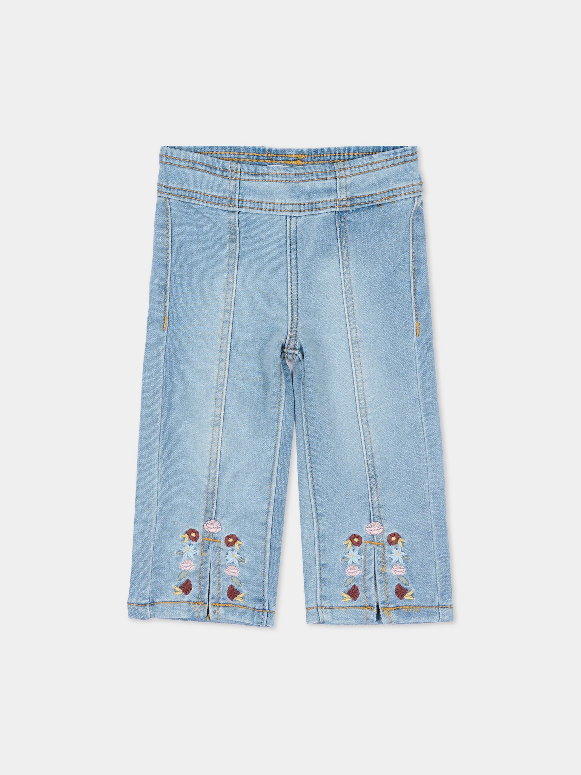 Jeans denim per neonata con ricami,Levi's Kids,1EP534 LC0