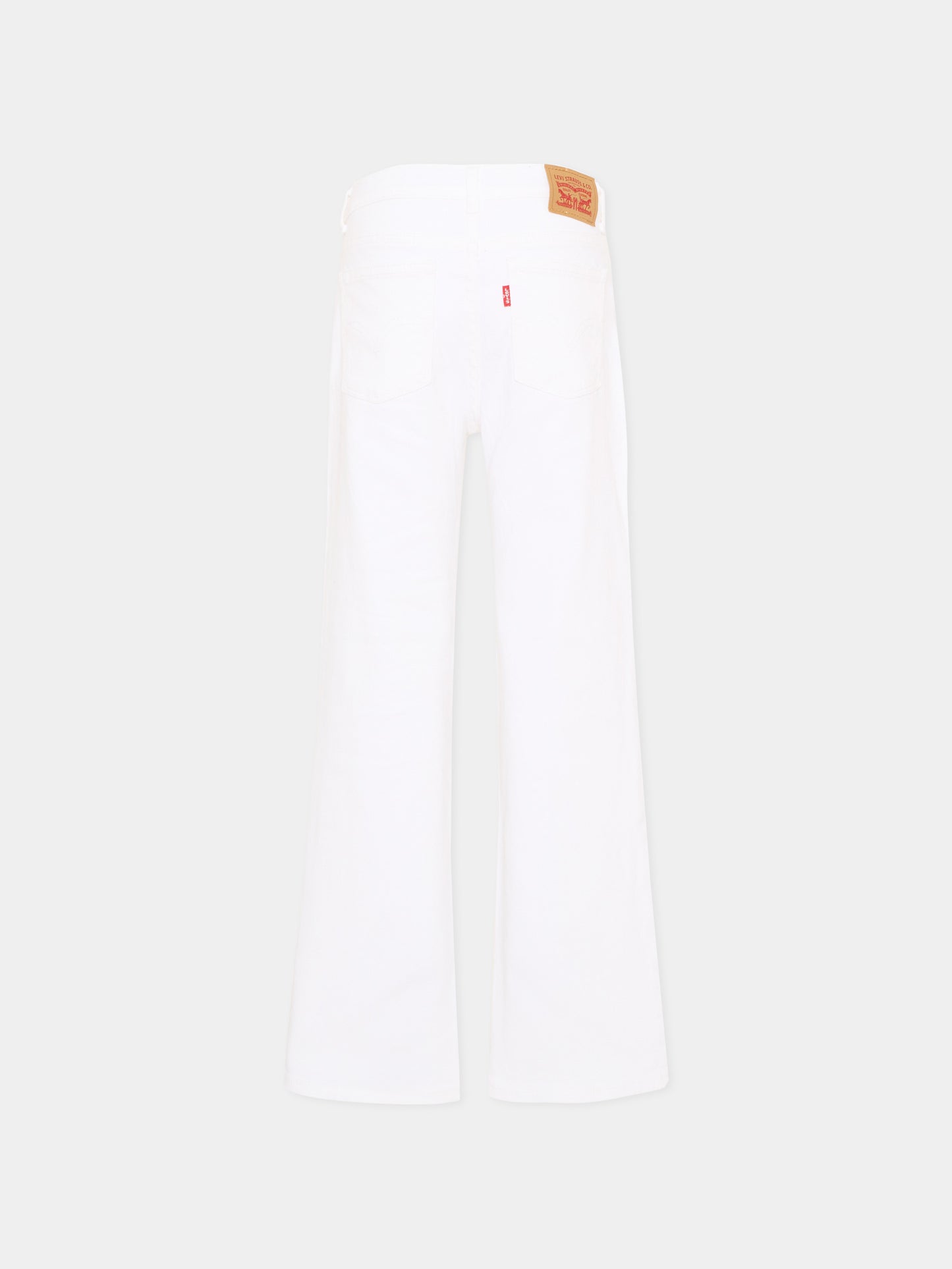 Jeans bianco per bambina,Levi's Kids,4EG381 W1T