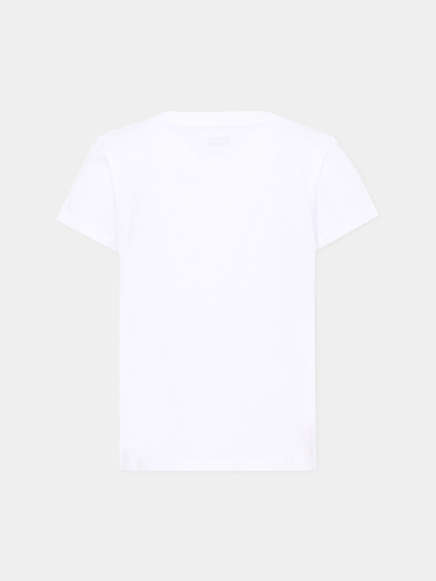 T-Shirt bianca per bambina con ciliegia,Levi's Kids,4EP661 W1T