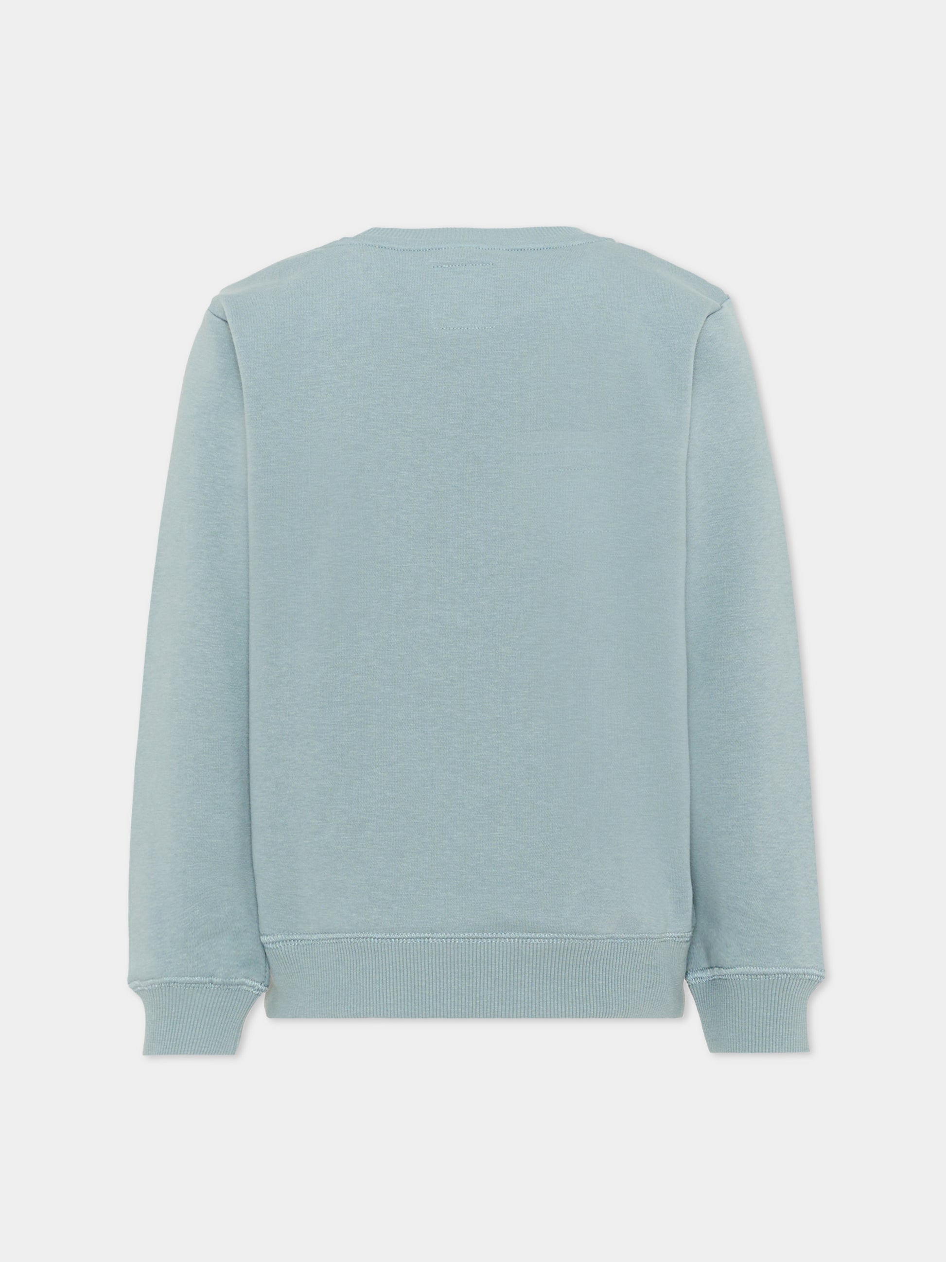 Felpa verde per bambino con logo,Levi's Kids,8E9078 E0L