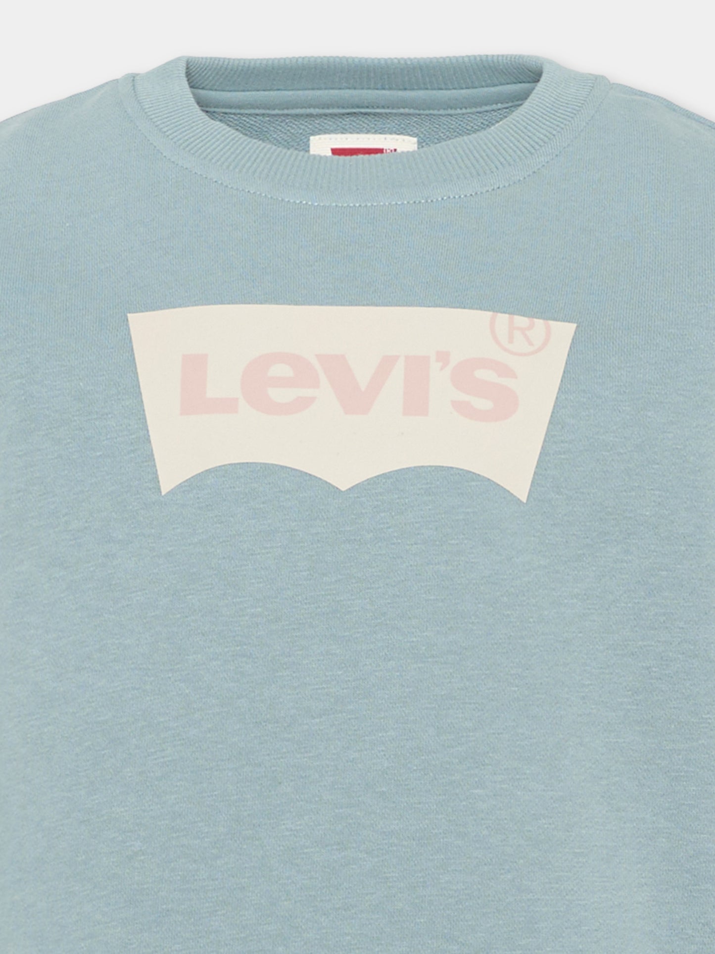 Felpa verde per bambino con logo,Levi's Kids,8E9078 E0L
