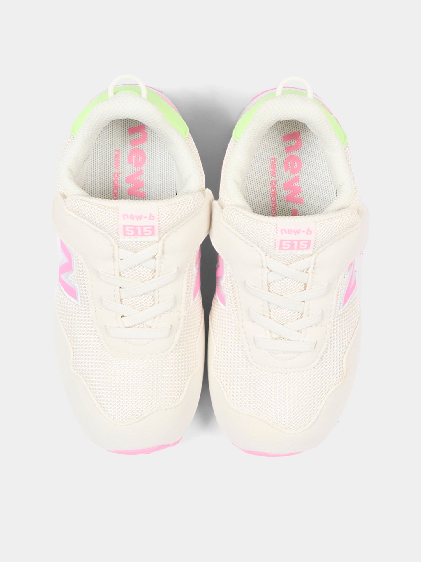 Sneakers bianche 515 per bambina,New Balance,NW515BC
