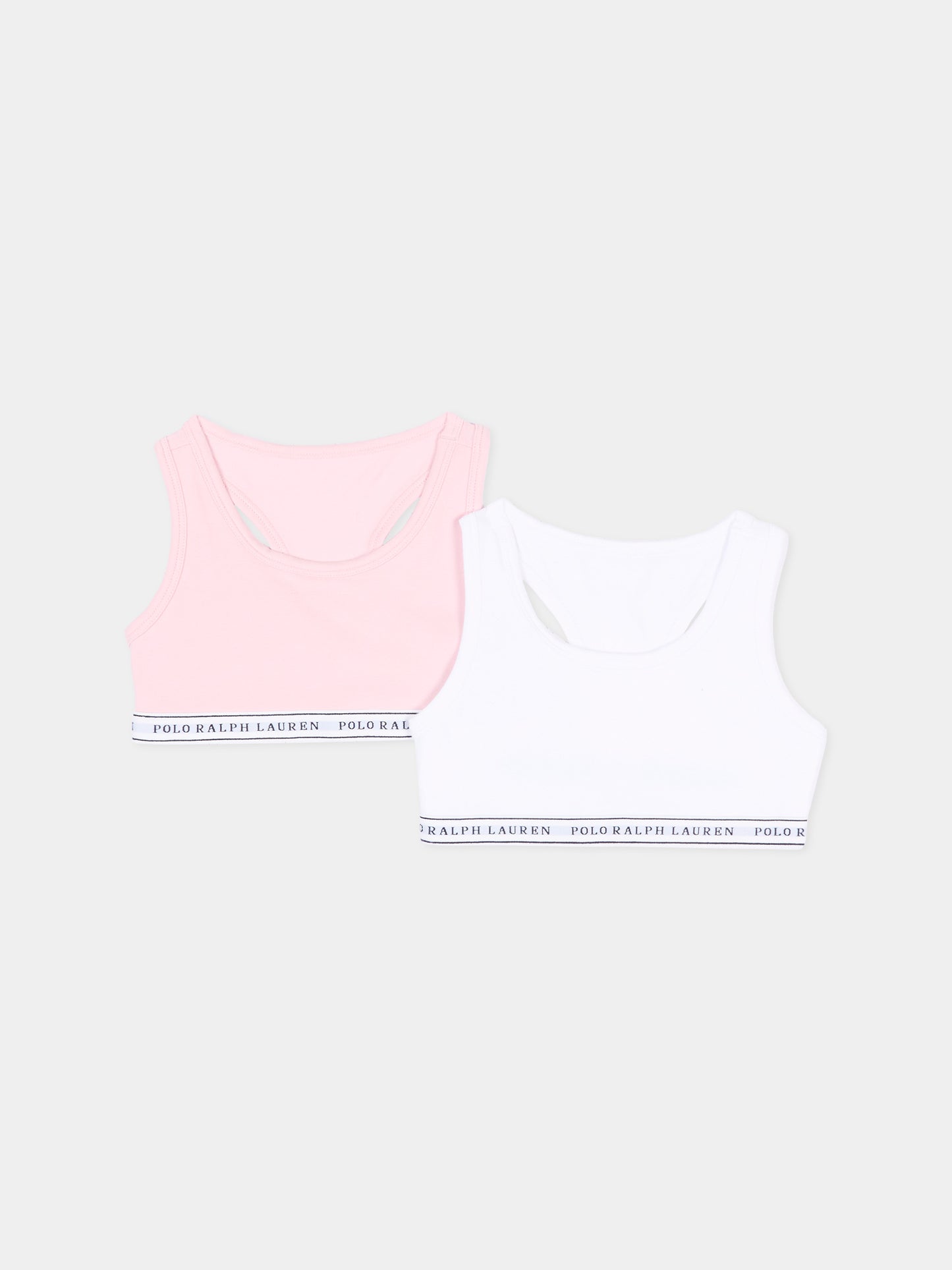 Reggiseno multicolor per bambina con logo,Ralph Lauren Kids,4P5038 001