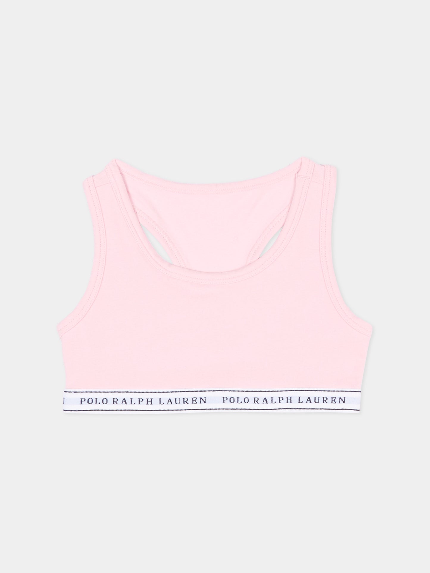 Reggiseno multicolor per bambina con logo,Ralph Lauren Kids,4P5038 001